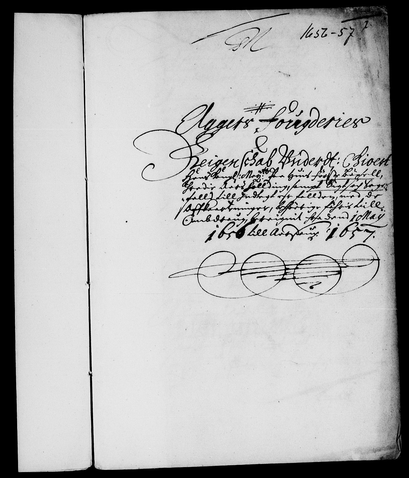 Rentekammeret inntil 1814, Reviderte regnskaper, Lensregnskaper, AV/RA-EA-5023/R/Rb/Rba/L0236: Akershus len, 1656-1657