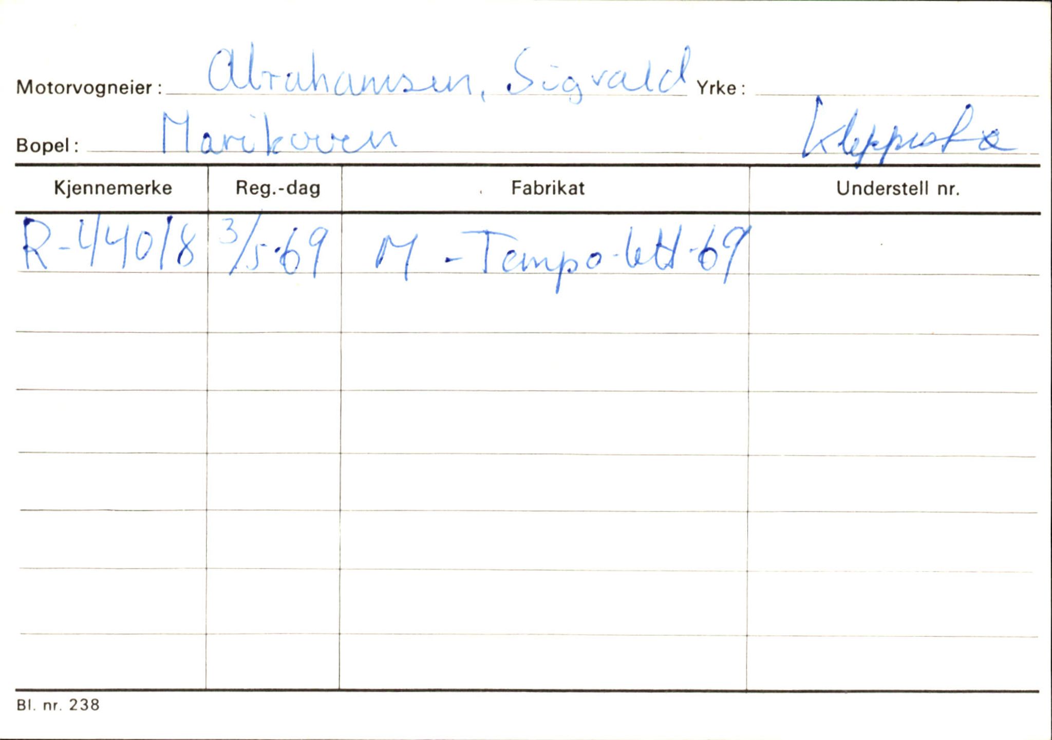 Statens vegvesen, Hordaland vegkontor, AV/SAB-A-5201/2/Ha/L0001: R-eierkort A, 1920-1971, p. 63