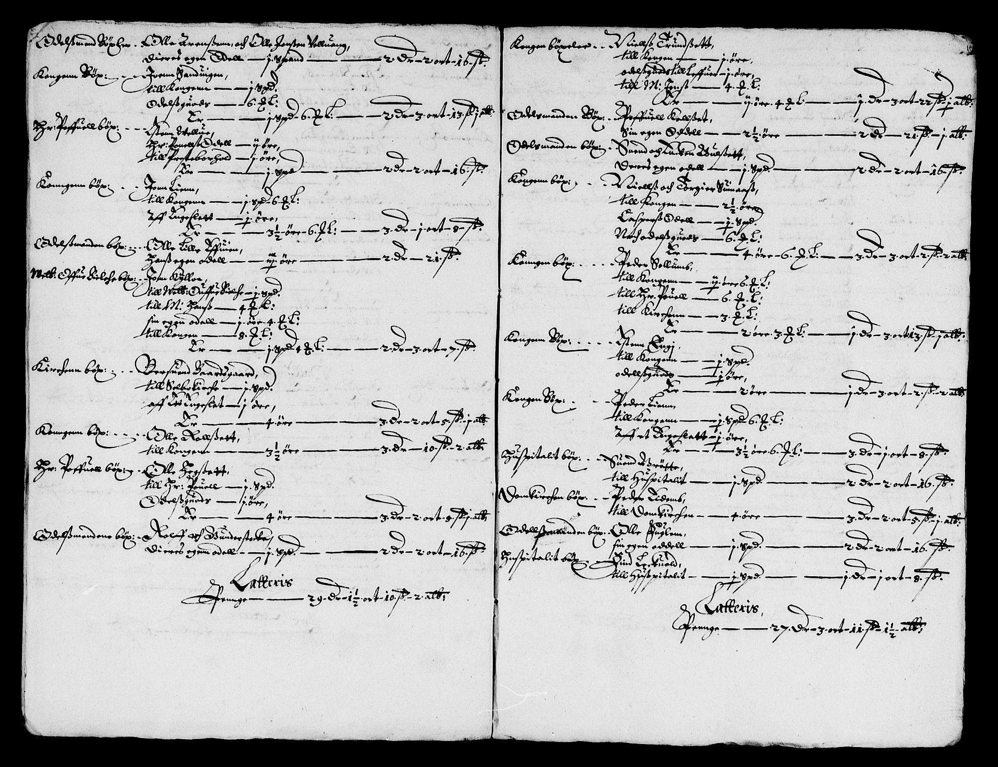 Rentekammeret inntil 1814, Reviderte regnskaper, Lensregnskaper, AV/RA-EA-5023/R/Rb/Rbw/L0117: Trondheim len, 1654