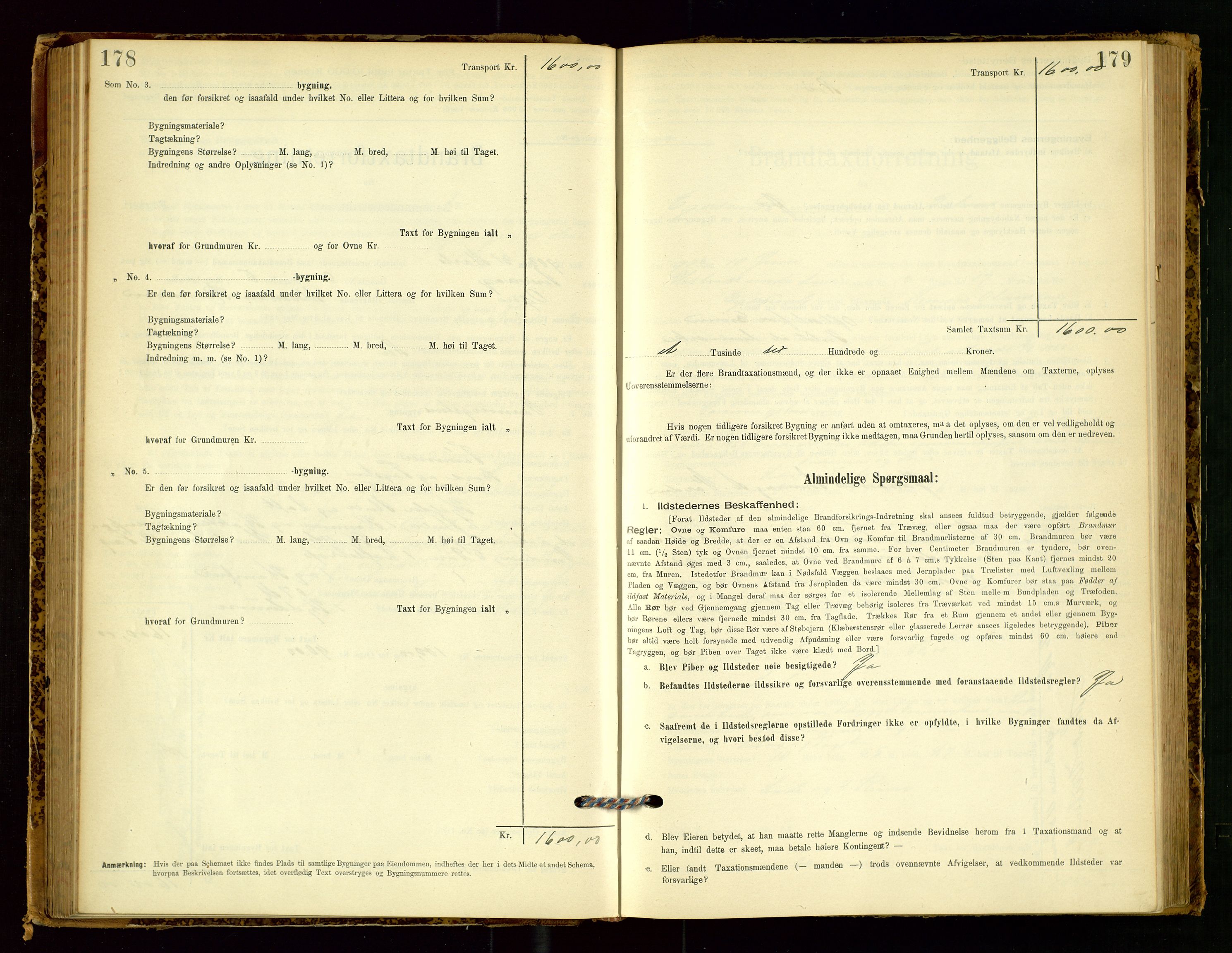 Eigersund lensmannskontor, AV/SAST-A-100171/Gob/L0001: Skjemaprotokoll, 1894-1909, p. 178-179