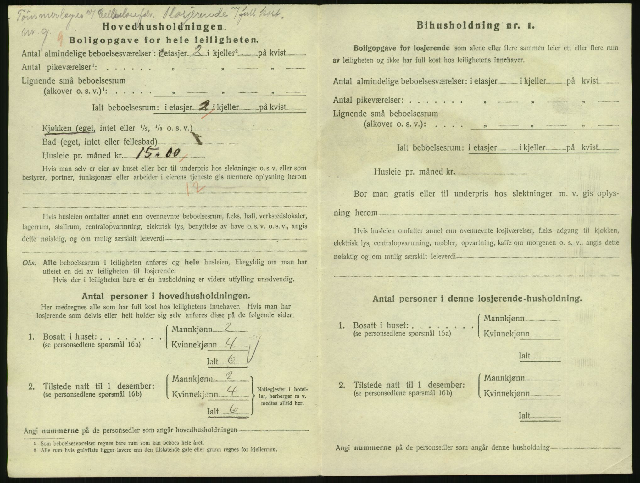 SAH, 1920 census for Gjøvik, 1920, p. 1337