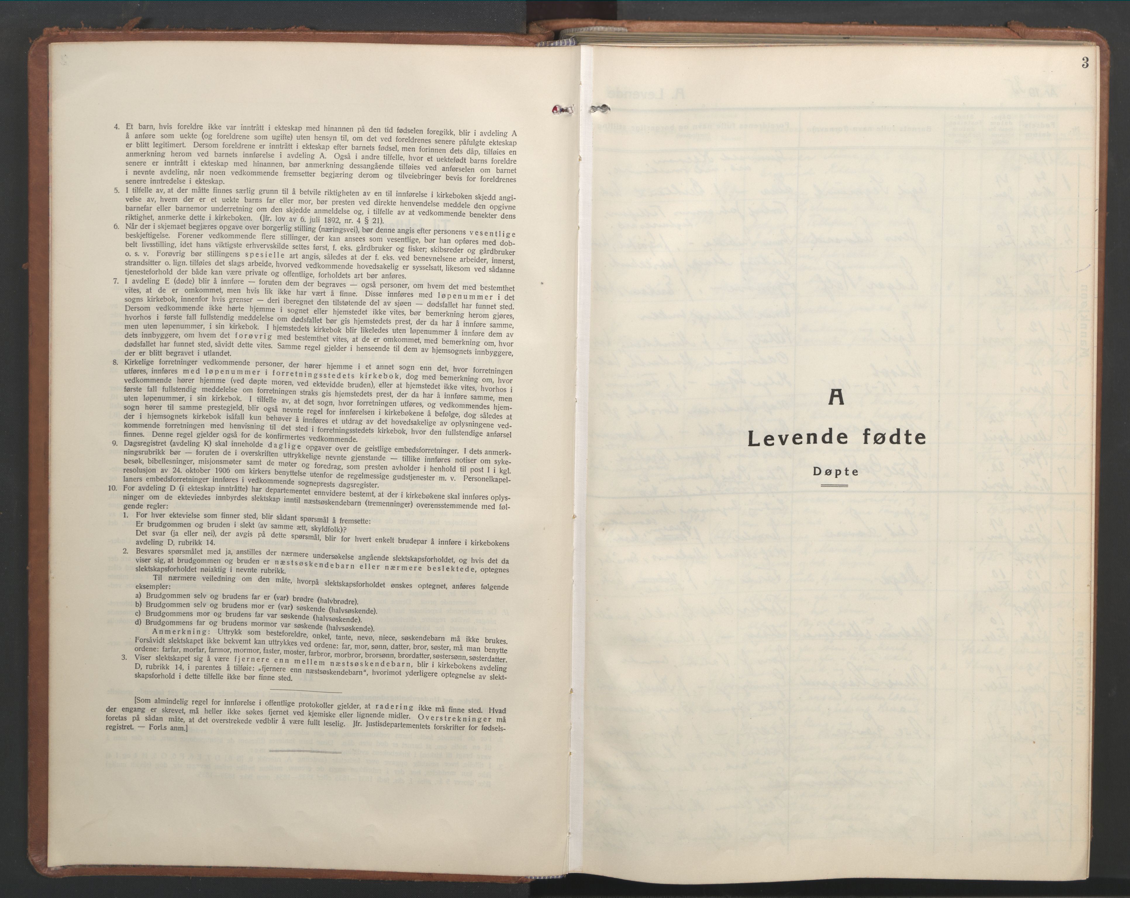 Ministerialprotokoller, klokkerbøker og fødselsregistre - Nord-Trøndelag, SAT/A-1458/709/L0089: Parish register (copy) no. 709C03, 1935-1948, p. 3