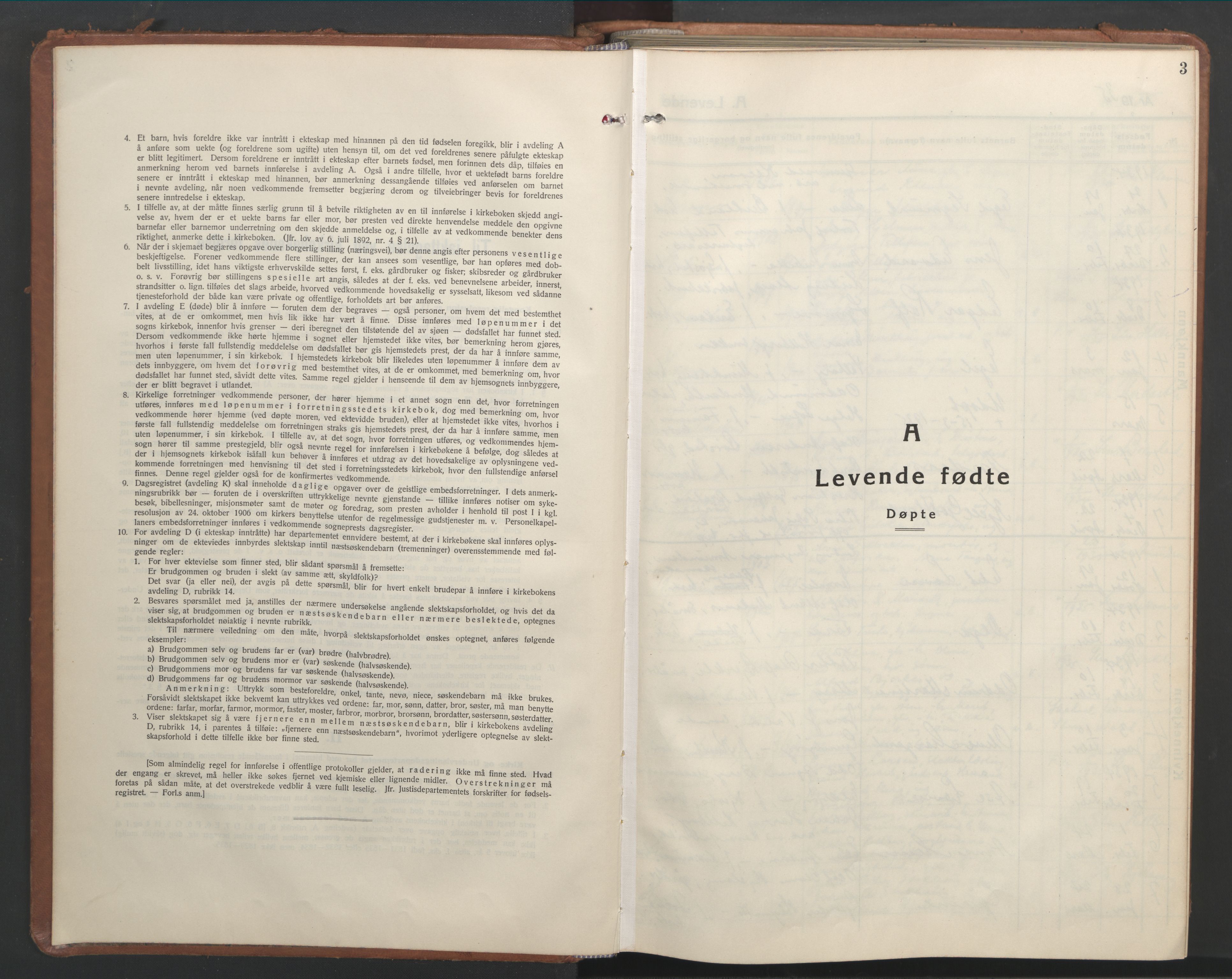 Ministerialprotokoller, klokkerbøker og fødselsregistre - Nord-Trøndelag, AV/SAT-A-1458/709/L0089: Parish register (copy) no. 709C03, 1935-1948, p. 3