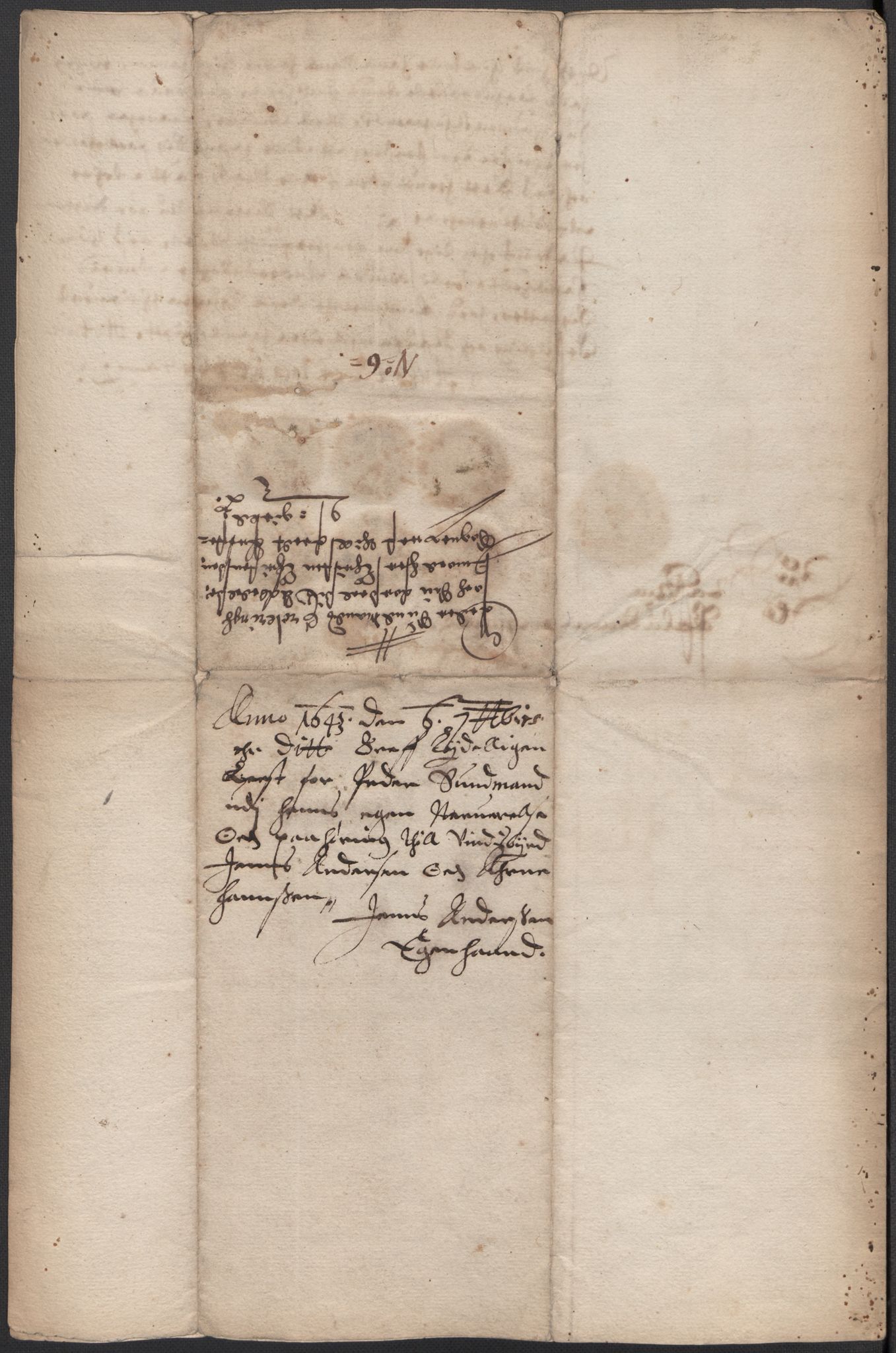 Riksarkivets diplomsamling, AV/RA-EA-5965/F15/L0009: Prestearkiv - Akershus, 1620-1738, p. 111