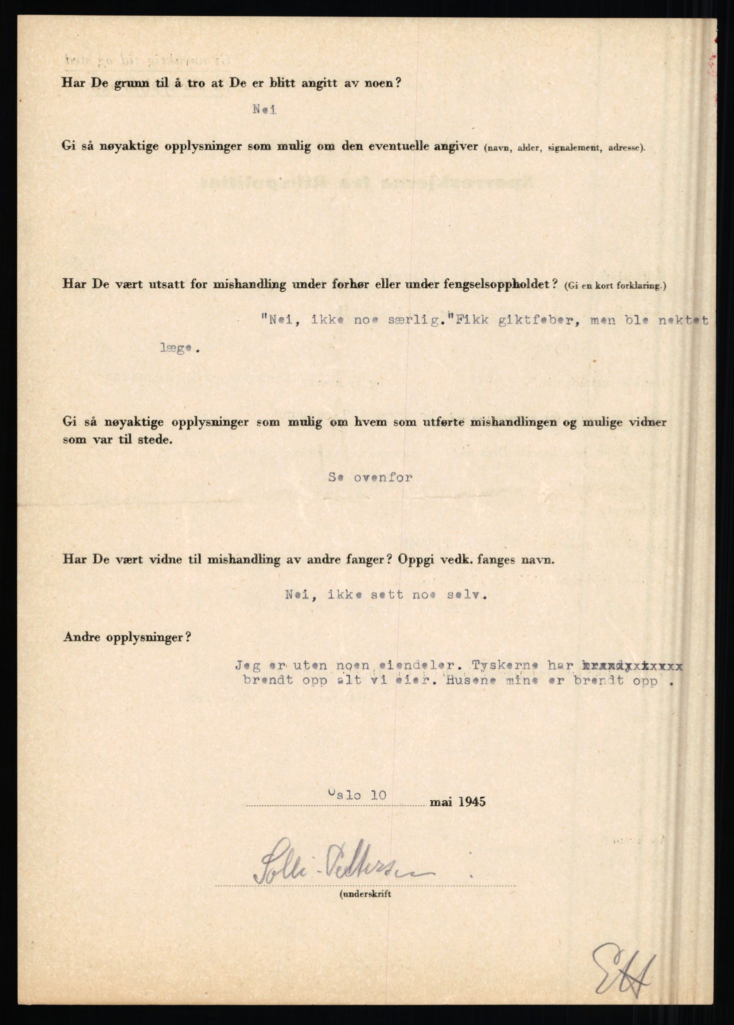 Rikspolitisjefen, AV/RA-S-1560/L/L0014: Pettersen, Aksel - Savosnick, Ernst, 1940-1945, p. 142