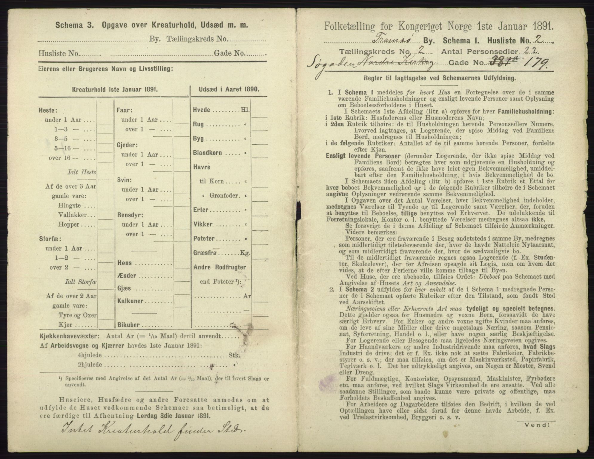 RA, 1891 census for 1902 Tromsø, 1891, p. 1583