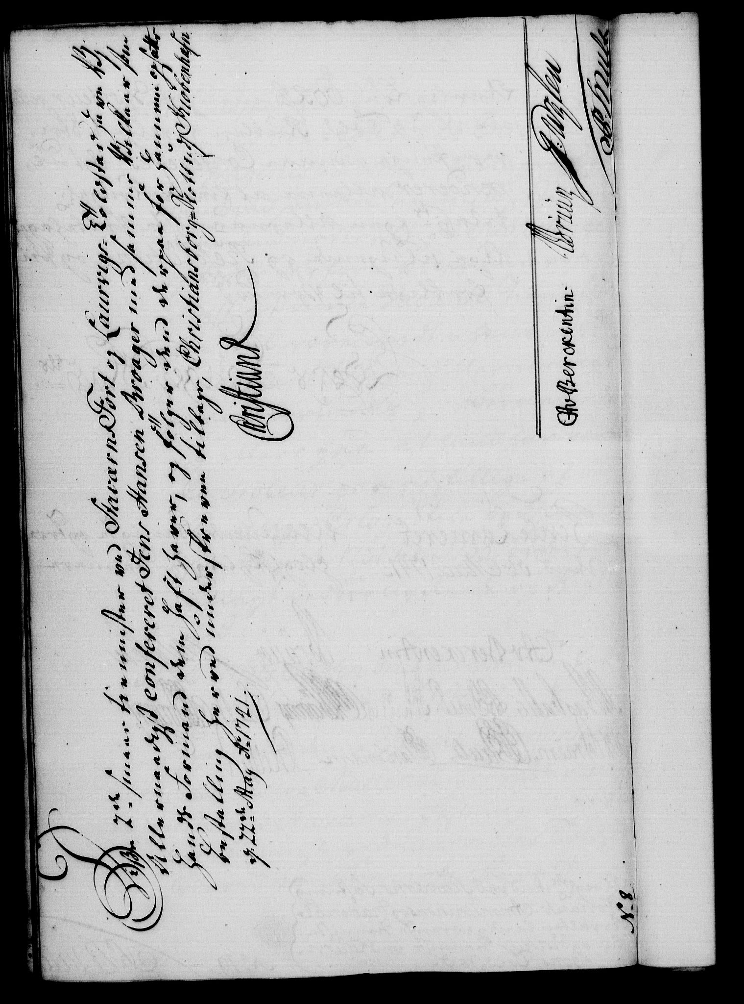 Rentekammeret, Kammerkanselliet, RA/EA-3111/G/Gf/Gfa/L0024: Norsk relasjons- og resolusjonsprotokoll (merket RK 52.24), 1741, p. 325