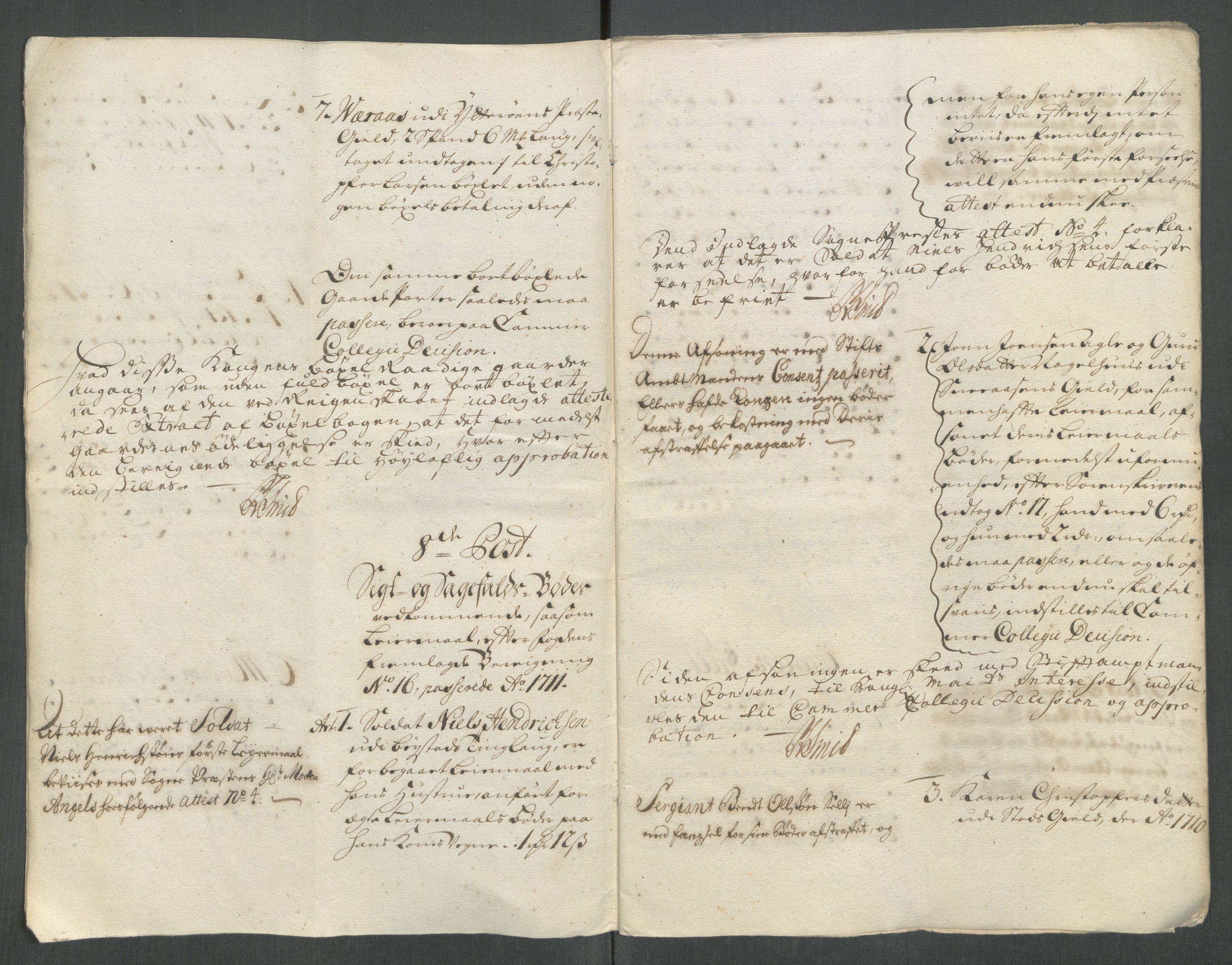 Rentekammeret inntil 1814, Reviderte regnskaper, Fogderegnskap, AV/RA-EA-4092/R63/L4320: Fogderegnskap Inderøy, 1712, p. 419