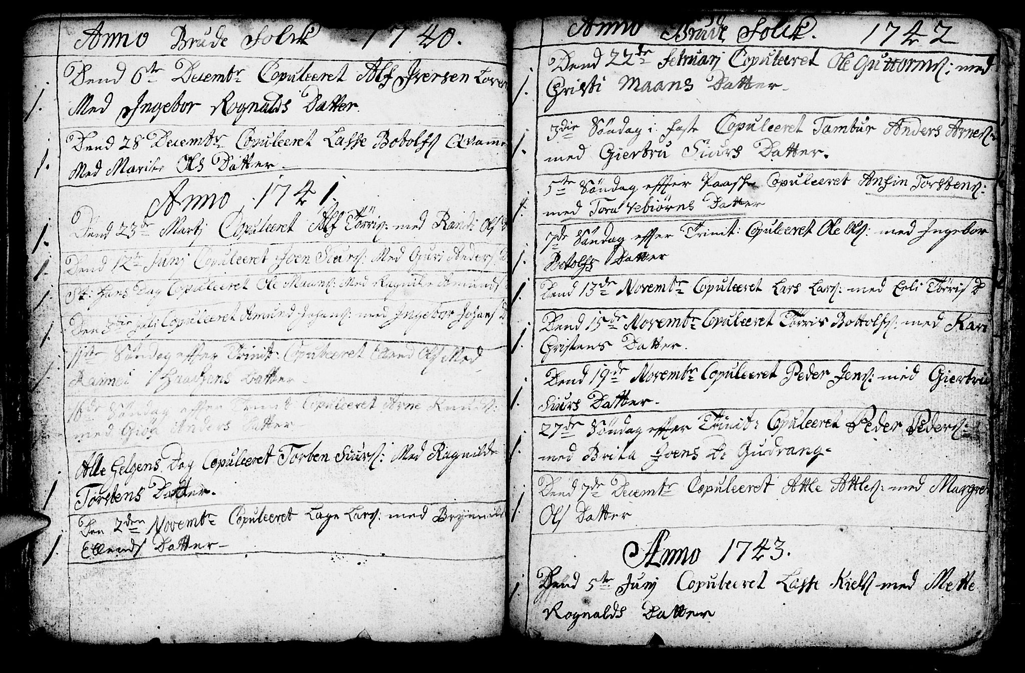 Aurland sokneprestembete, SAB/A-99937/H/Ha/Haa/L0003: Parish register (official) no. A 3, 1735-1761, p. 190
