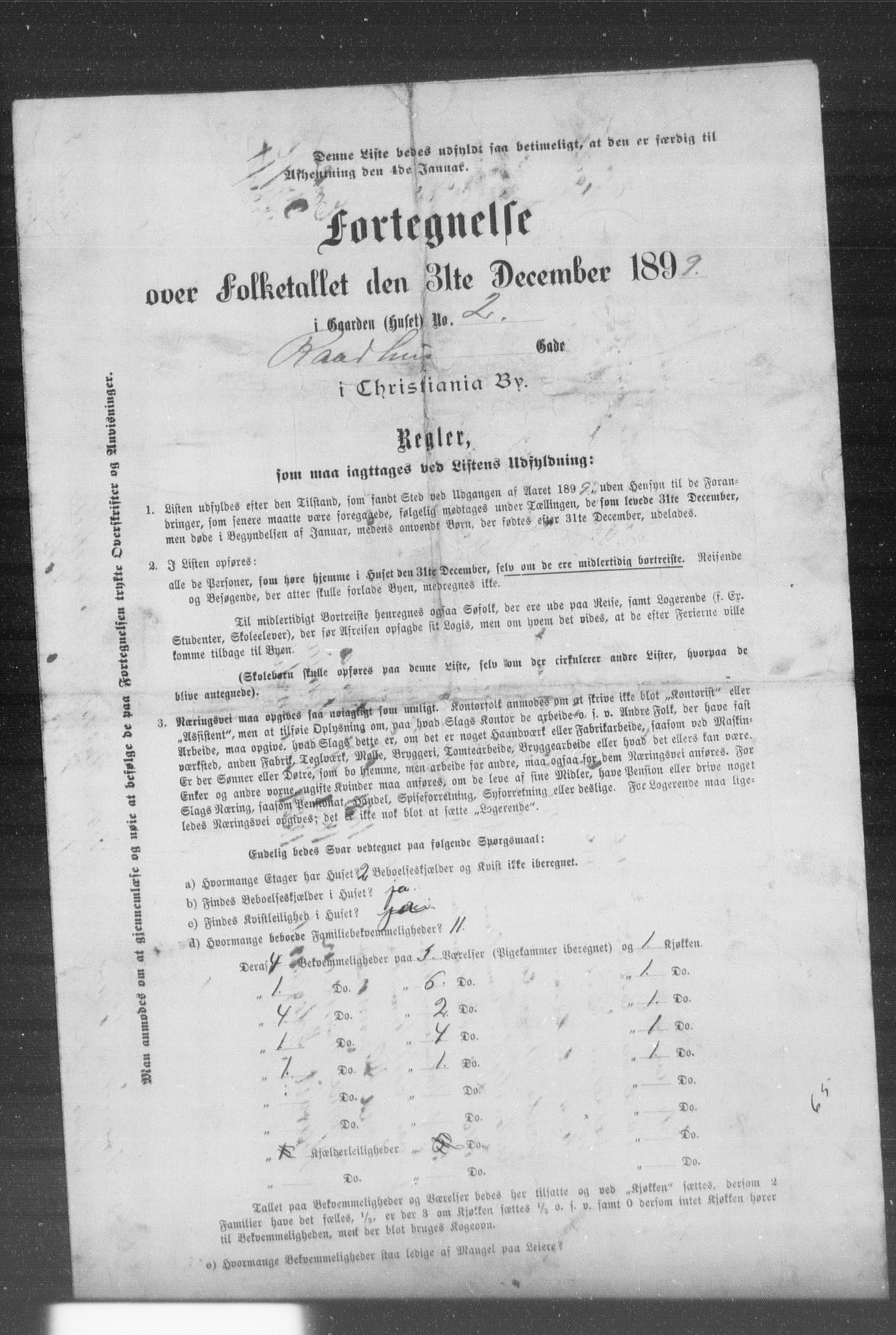 OBA, Municipal Census 1899 for Kristiania, 1899, p. 11232