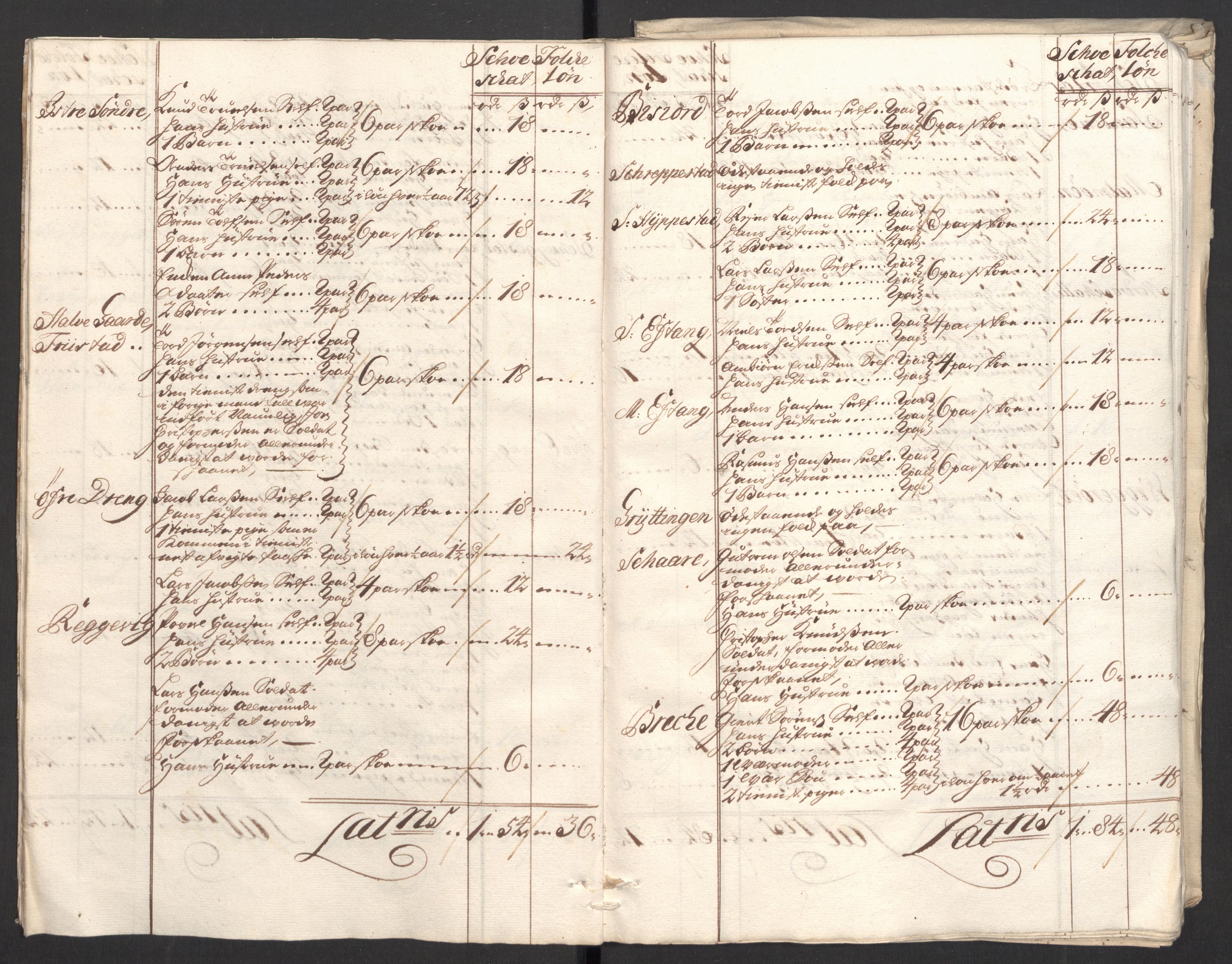 Rentekammeret inntil 1814, Reviderte regnskaper, Fogderegnskap, RA/EA-4092/R33/L1982: Fogderegnskap Larvik grevskap, 1711, p. 125