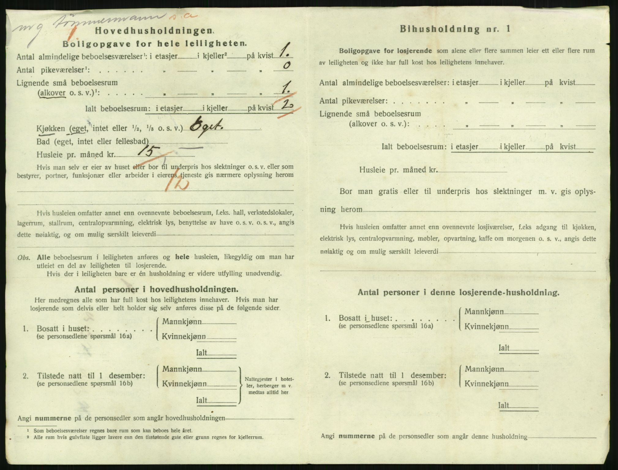 SAKO, 1920 census for Drammen, 1920, p. 16116