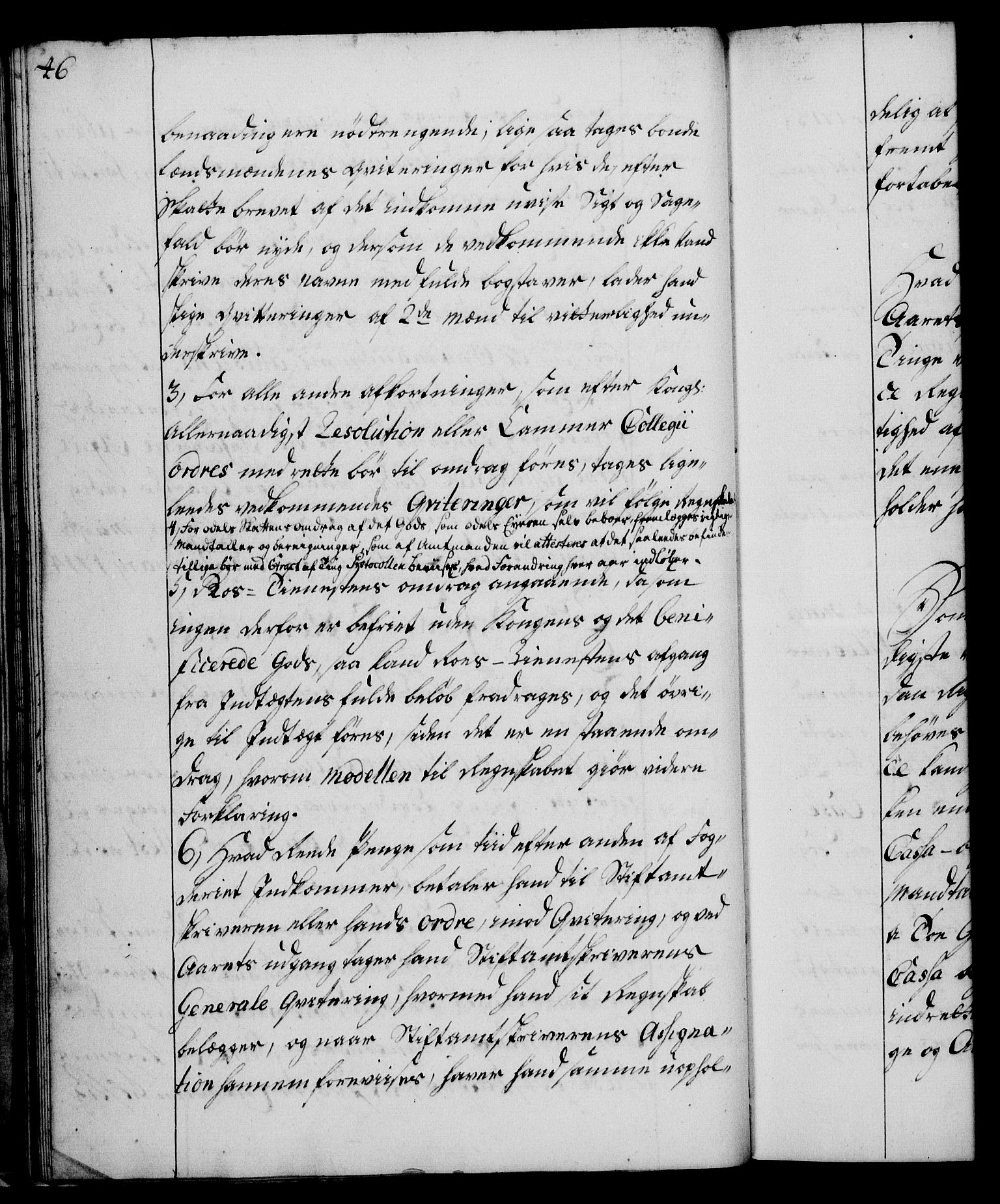 Rentekammeret, Kammerkanselliet, RA/EA-3111/G/Gg/Ggi/L0003: Norsk instruksjonsprotokoll med register (merket RK 53.36), 1751-1775, p. 46