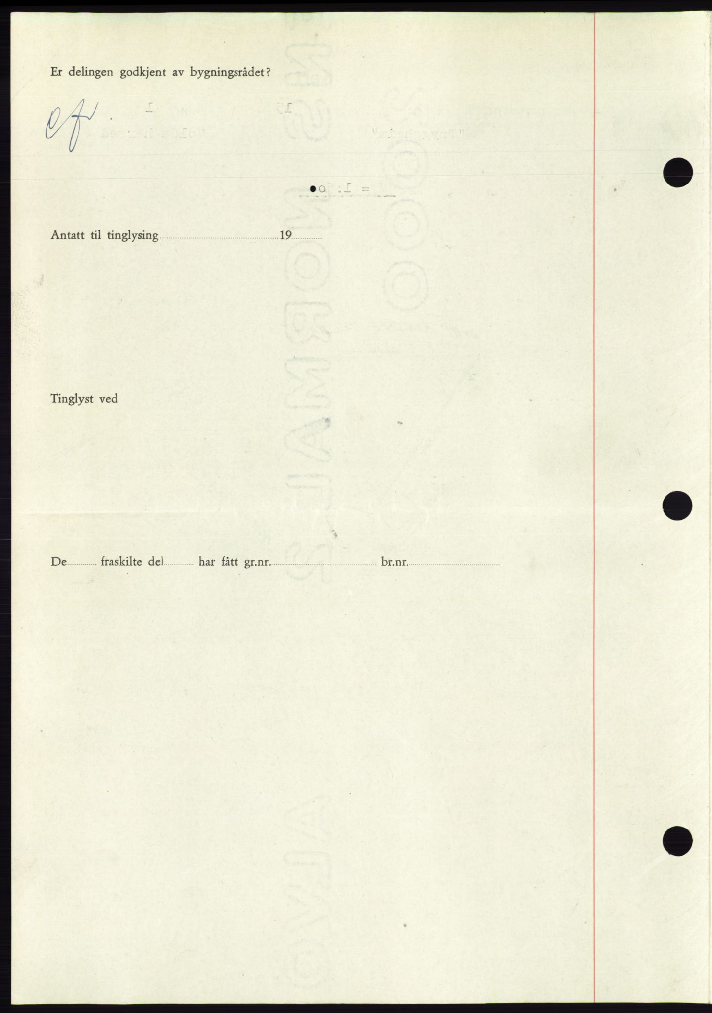 Søre Sunnmøre sorenskriveri, AV/SAT-A-4122/1/2/2C/L0083: Mortgage book no. 9A, 1948-1949, Diary no: : 1382/1948