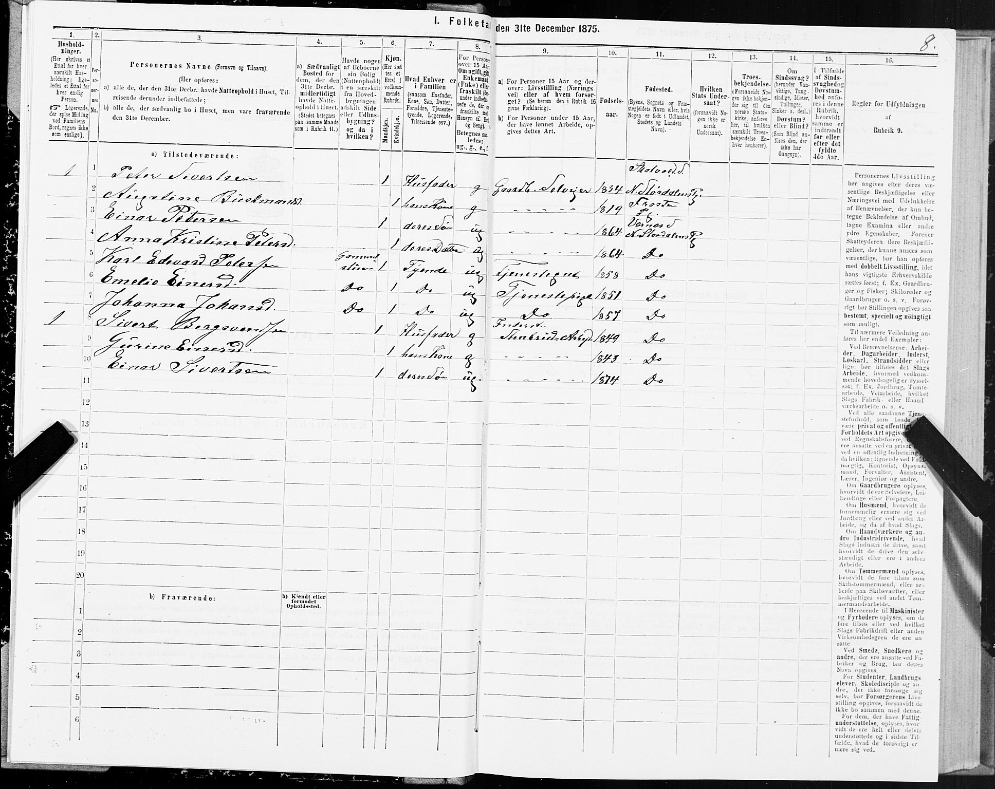 SAT, 1875 census for 1714P Nedre Stjørdal, 1875, p. 5008