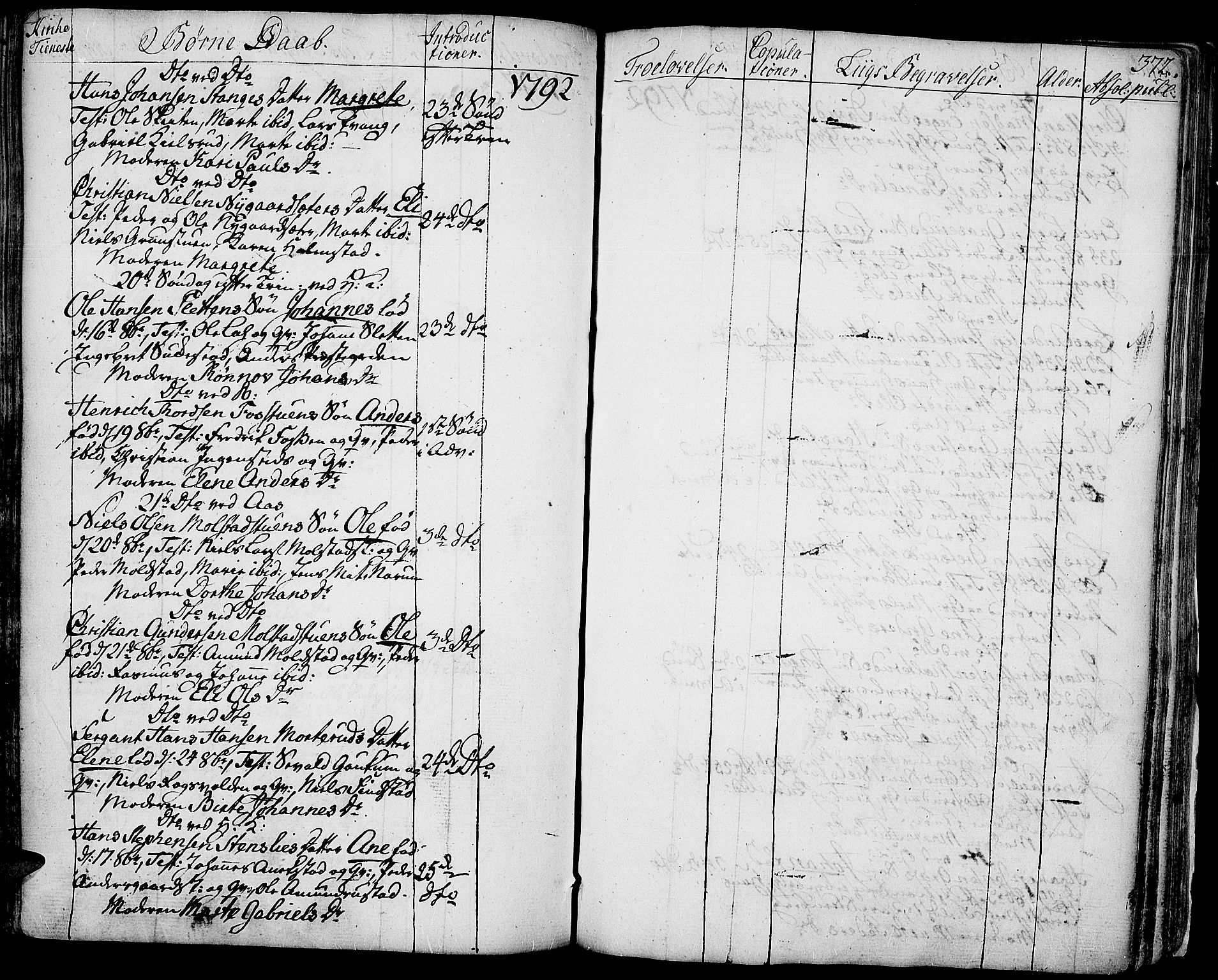 Toten prestekontor, AV/SAH-PREST-102/H/Ha/Haa/L0006: Parish register (official) no. 6, 1773-1793, p. 372