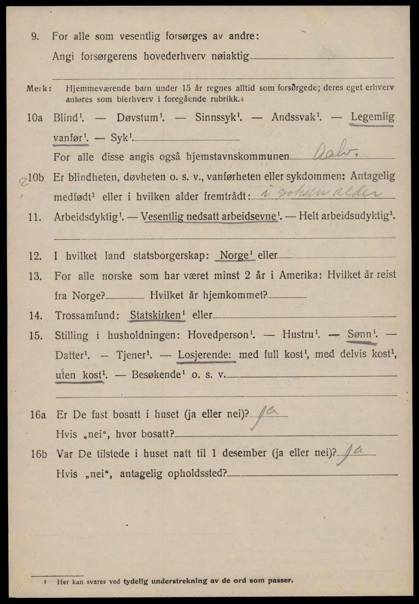 SAT, 1920 census for Ålvundeid, 1920, p. 797