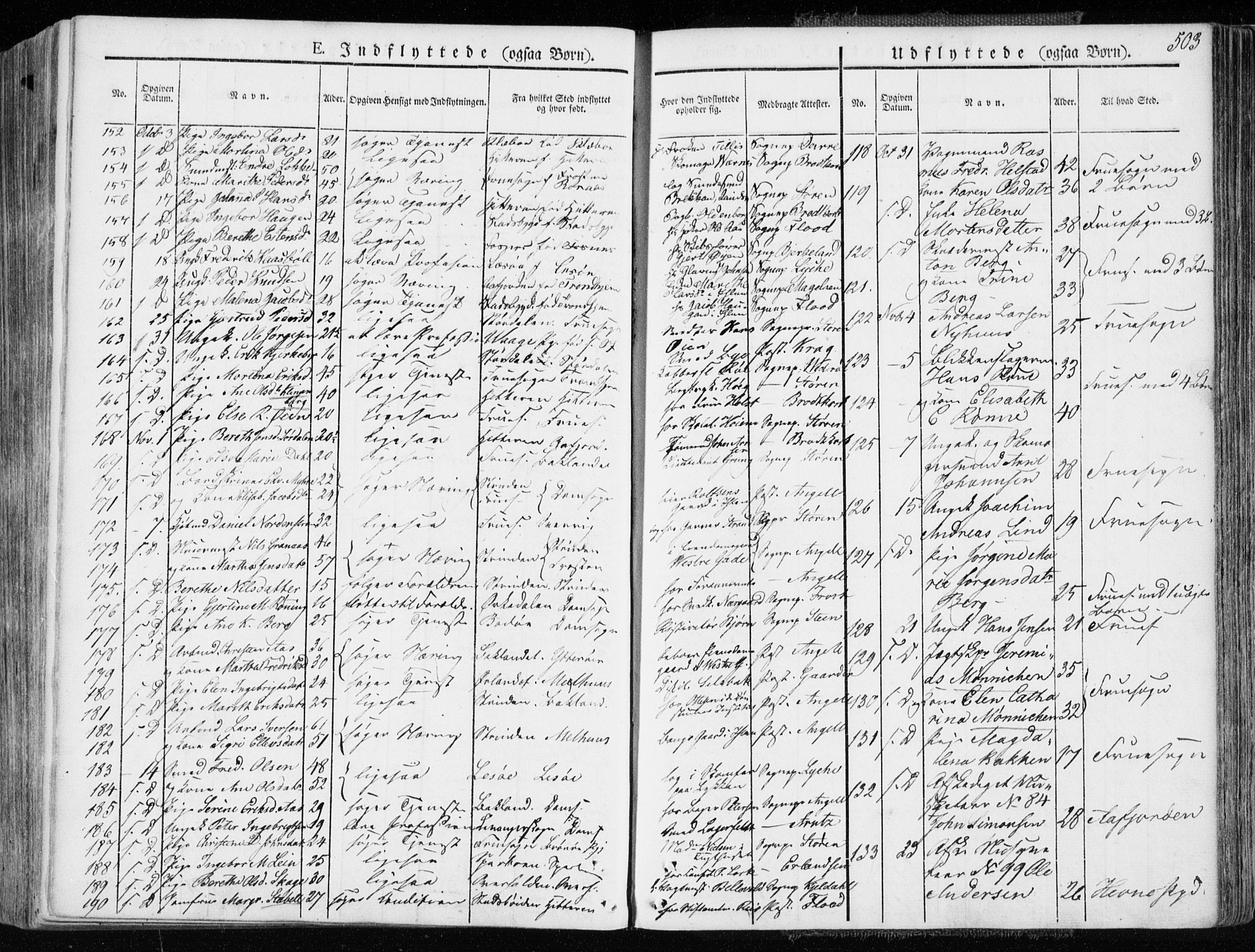 Ministerialprotokoller, klokkerbøker og fødselsregistre - Sør-Trøndelag, SAT/A-1456/601/L0047: Parish register (official) no. 601A15, 1831-1839, p. 503