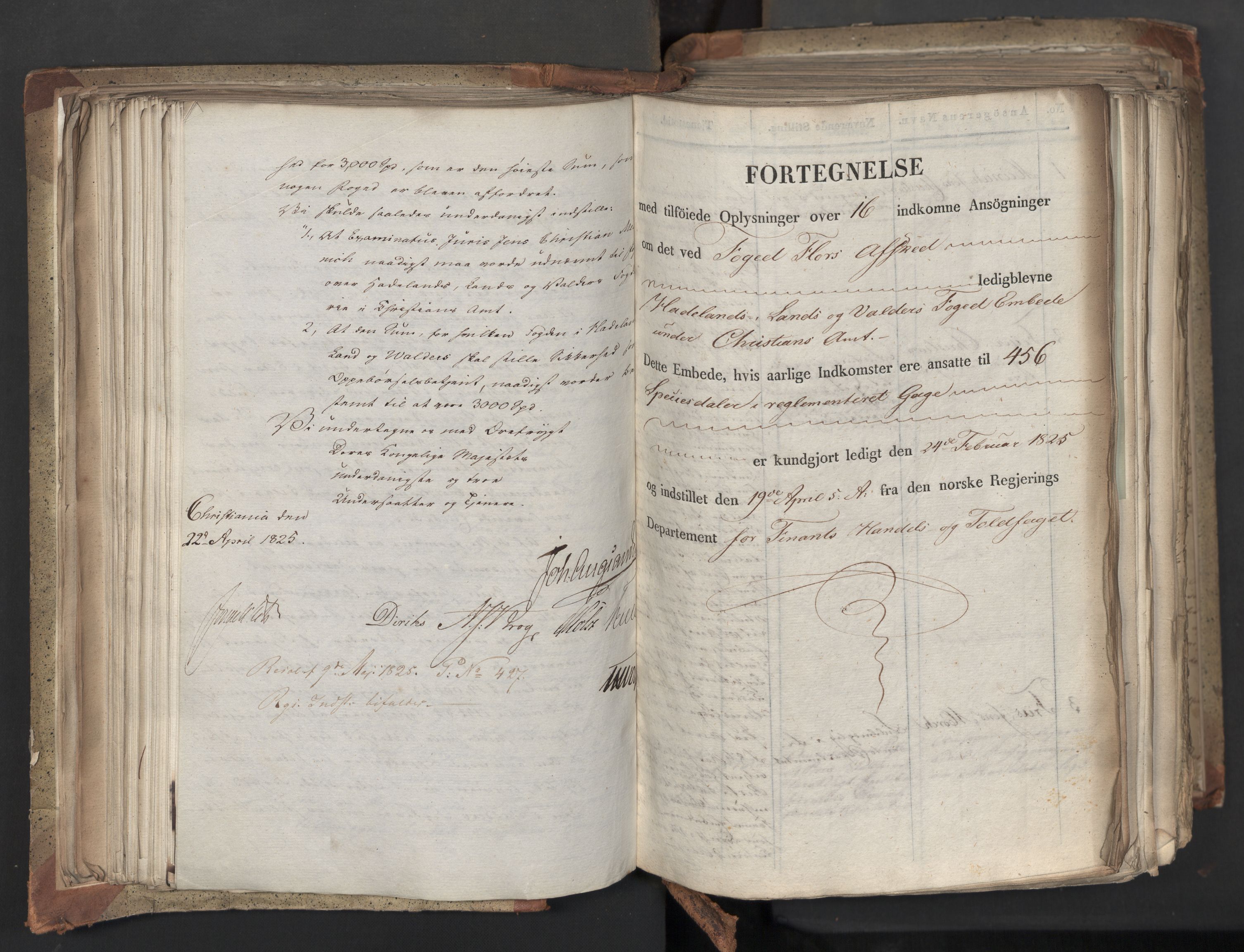 Statsrådsavdelingen i Stockholm, AV/RA-S-1003/D/Da/L0042: Regjeringsinnstillinger nr. 2467-2705, 1825, p. 167