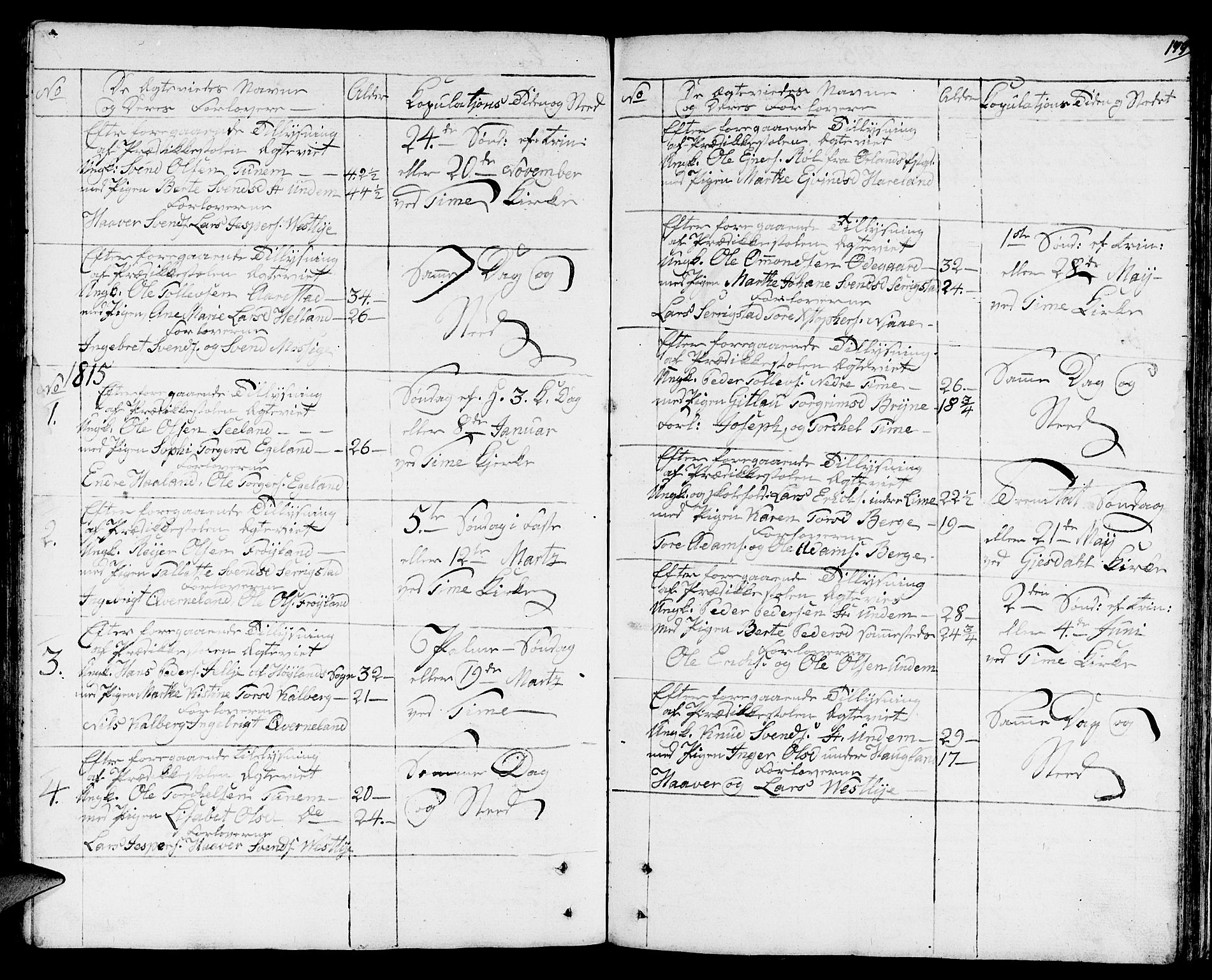 Lye sokneprestkontor, SAST/A-101794/001/30BA/L0002: Parish register (official) no. A 2, 1799-1817, p. 179