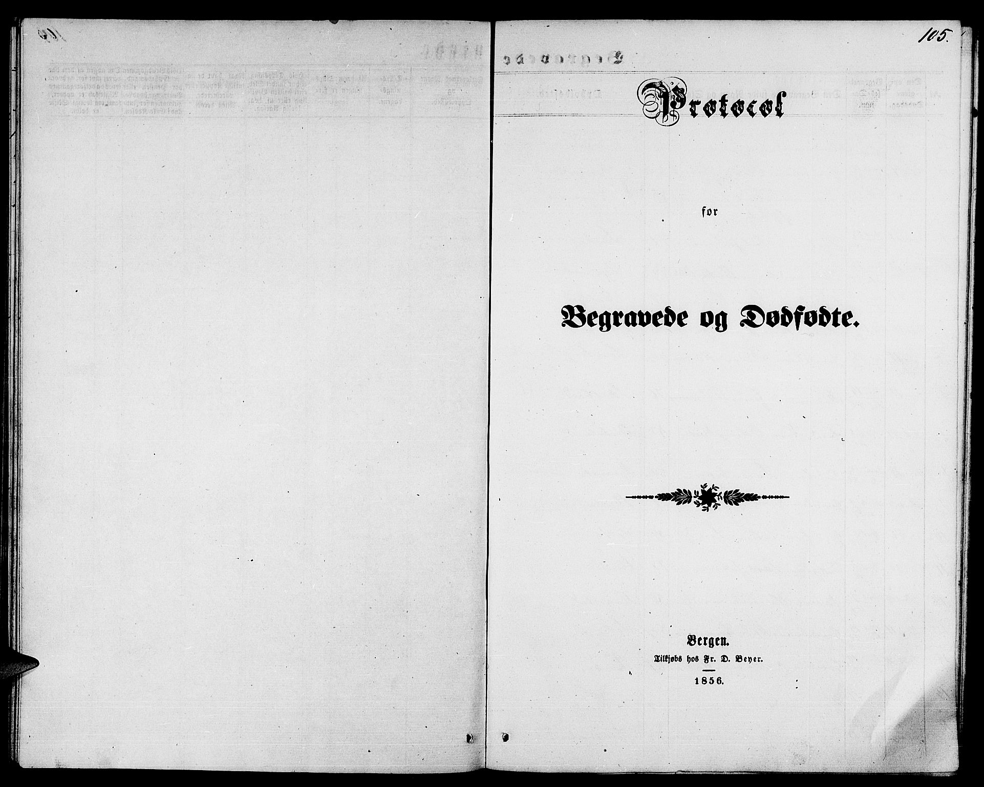 Gaular sokneprestembete, AV/SAB-A-80001/H/Hab: Parish register (copy) no. B 2, 1863-1881, p. 105