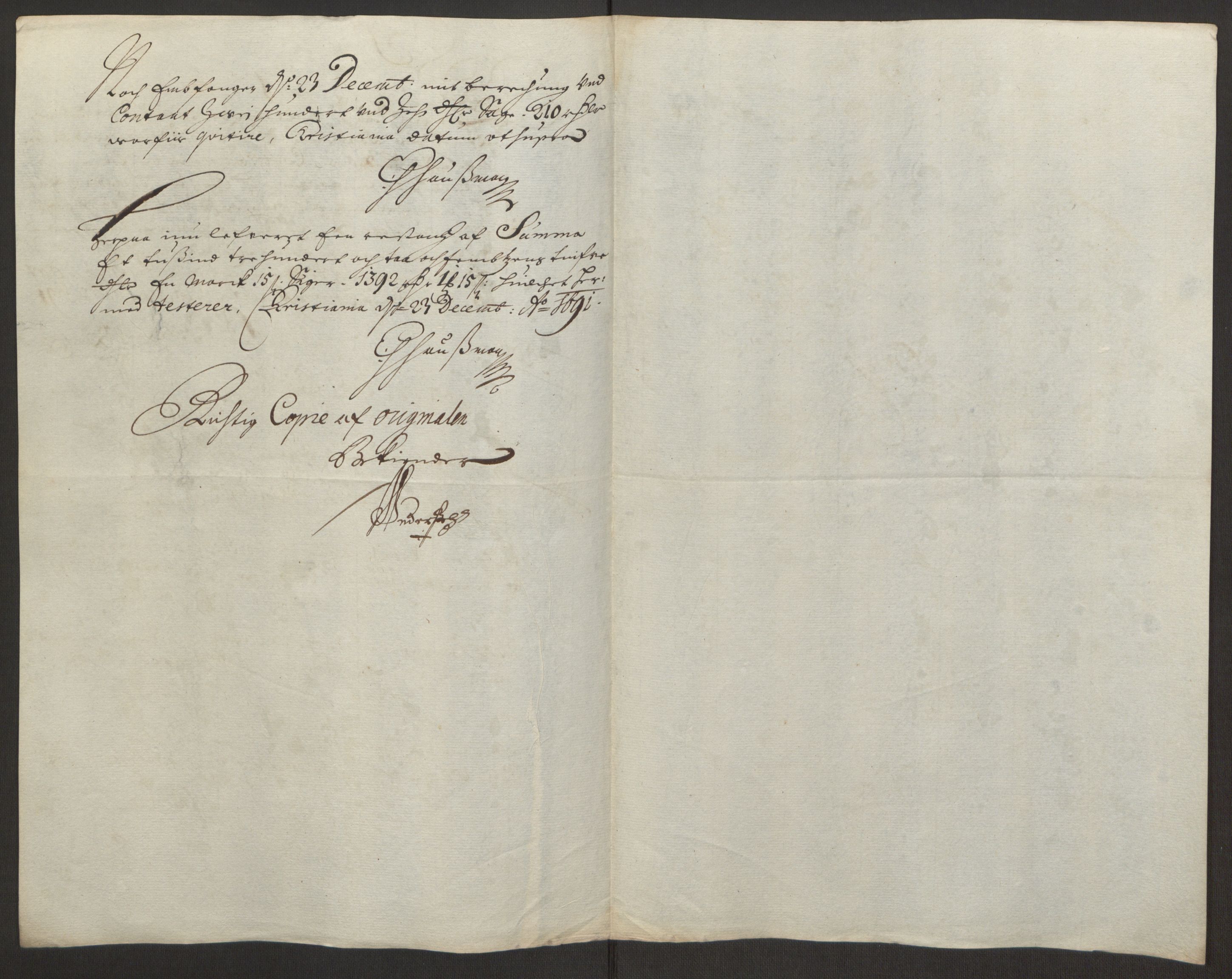 Rentekammeret inntil 1814, Reviderte regnskaper, Fogderegnskap, AV/RA-EA-4092/R11/L0575: Fogderegnskap Nedre Romerike, 1691, p. 217