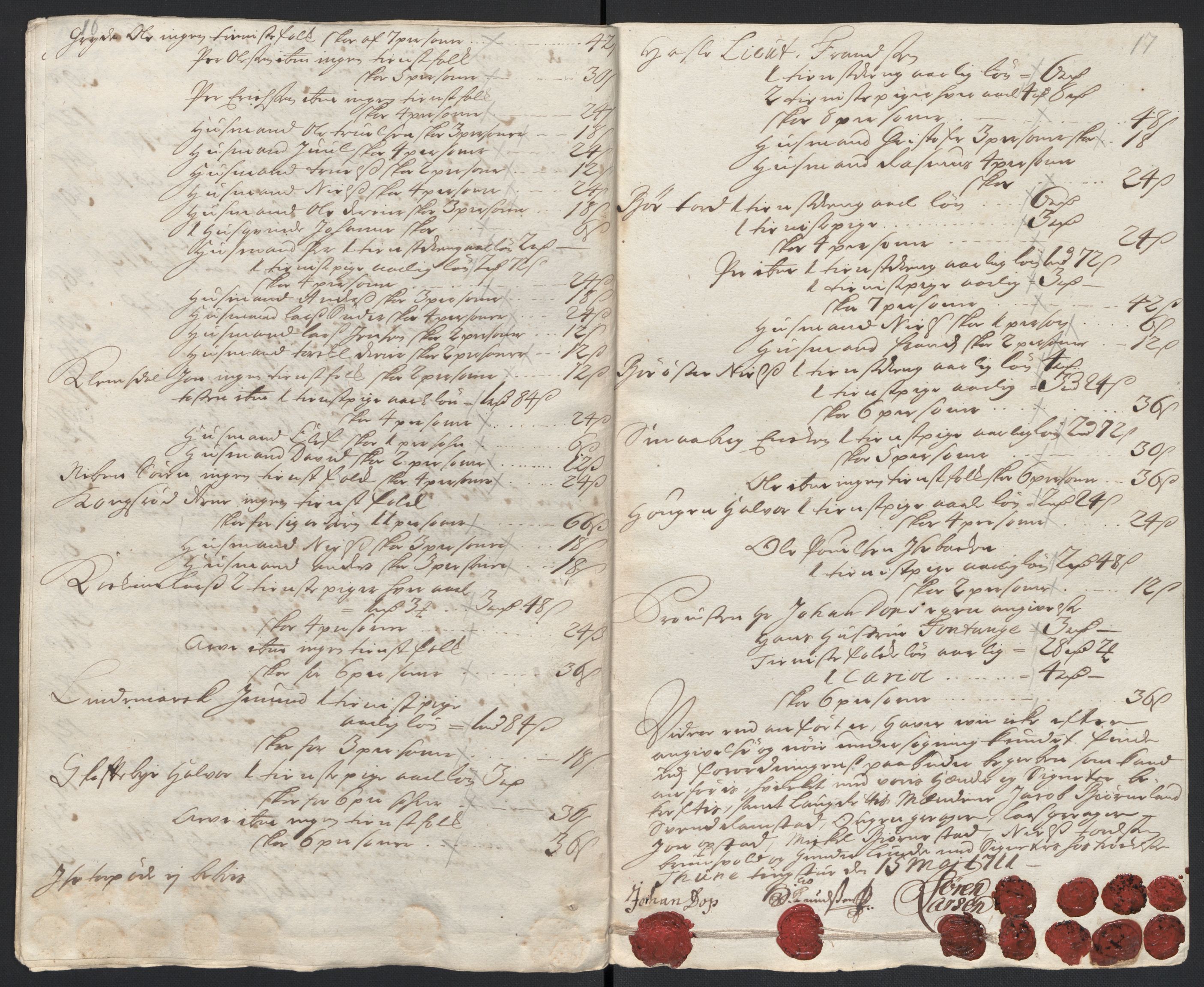 Rentekammeret inntil 1814, Reviderte regnskaper, Fogderegnskap, RA/EA-4092/R04/L0136: Fogderegnskap Moss, Onsøy, Tune, Veme og Åbygge, 1711, p. 375