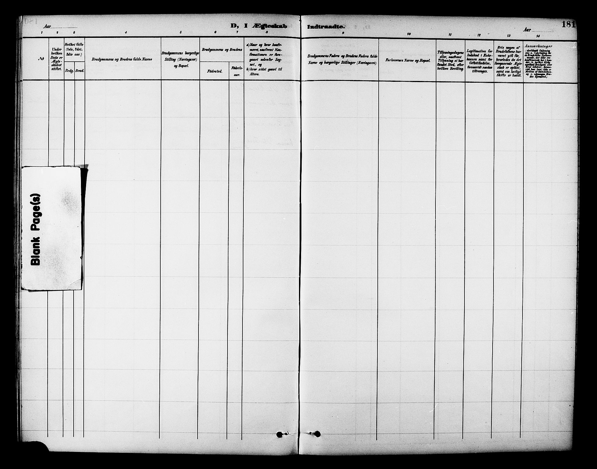 Ministerialprotokoller, klokkerbøker og fødselsregistre - Møre og Romsdal, AV/SAT-A-1454/586/L0992: Parish register (copy) no. 586C03, 1892-1909, p. 181