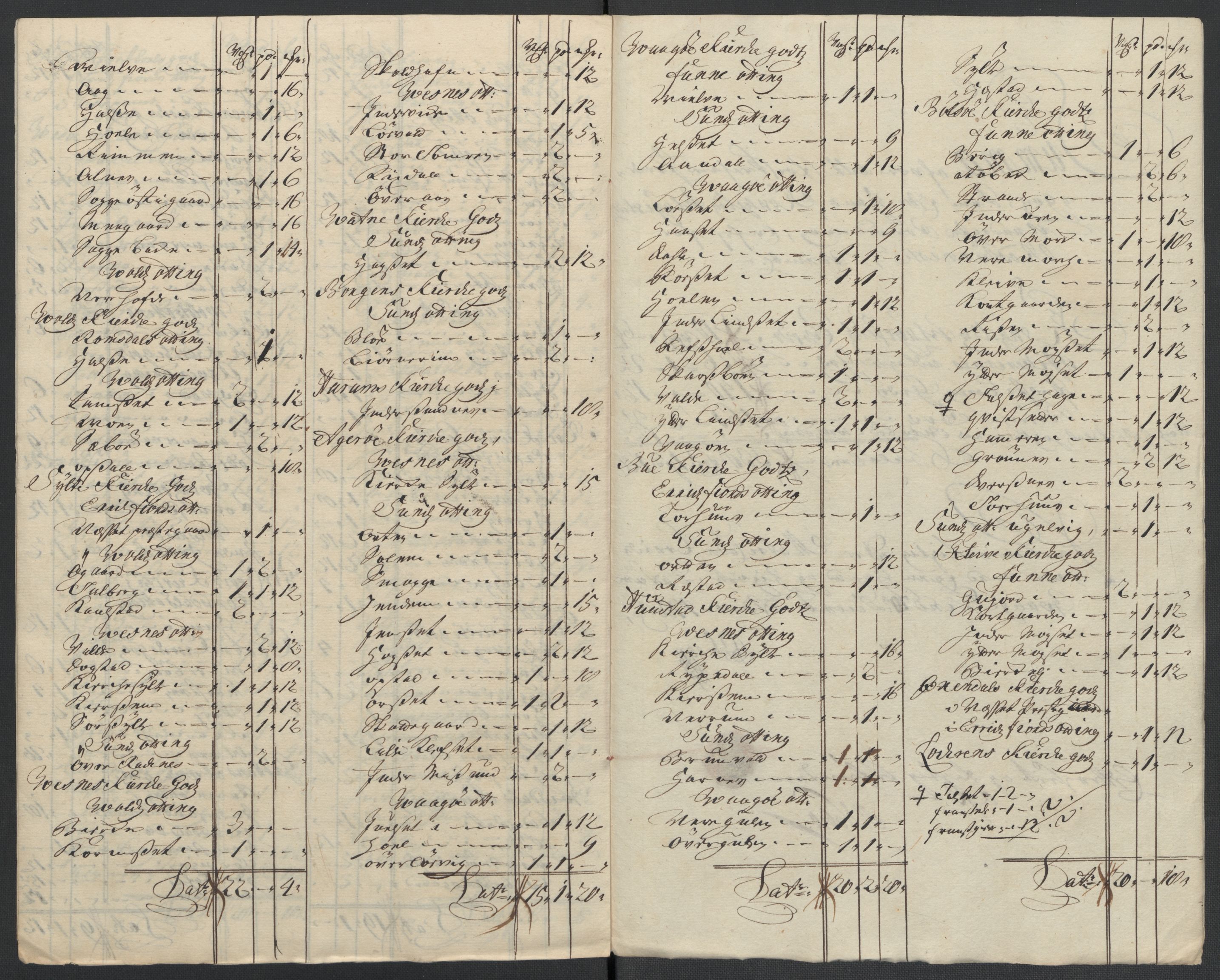 Rentekammeret inntil 1814, Reviderte regnskaper, Fogderegnskap, AV/RA-EA-4092/R55/L3658: Fogderegnskap Romsdal, 1707-1708, p. 336