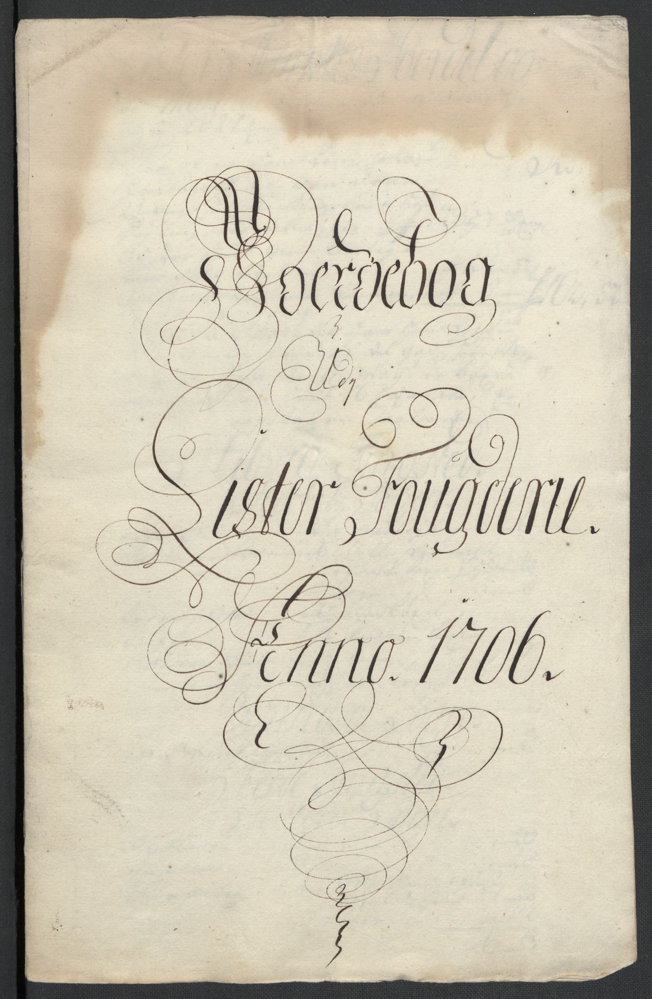 Rentekammeret inntil 1814, Reviderte regnskaper, Fogderegnskap, RA/EA-4092/R43/L2551: Fogderegnskap Lista og Mandal, 1705-1709, p. 257