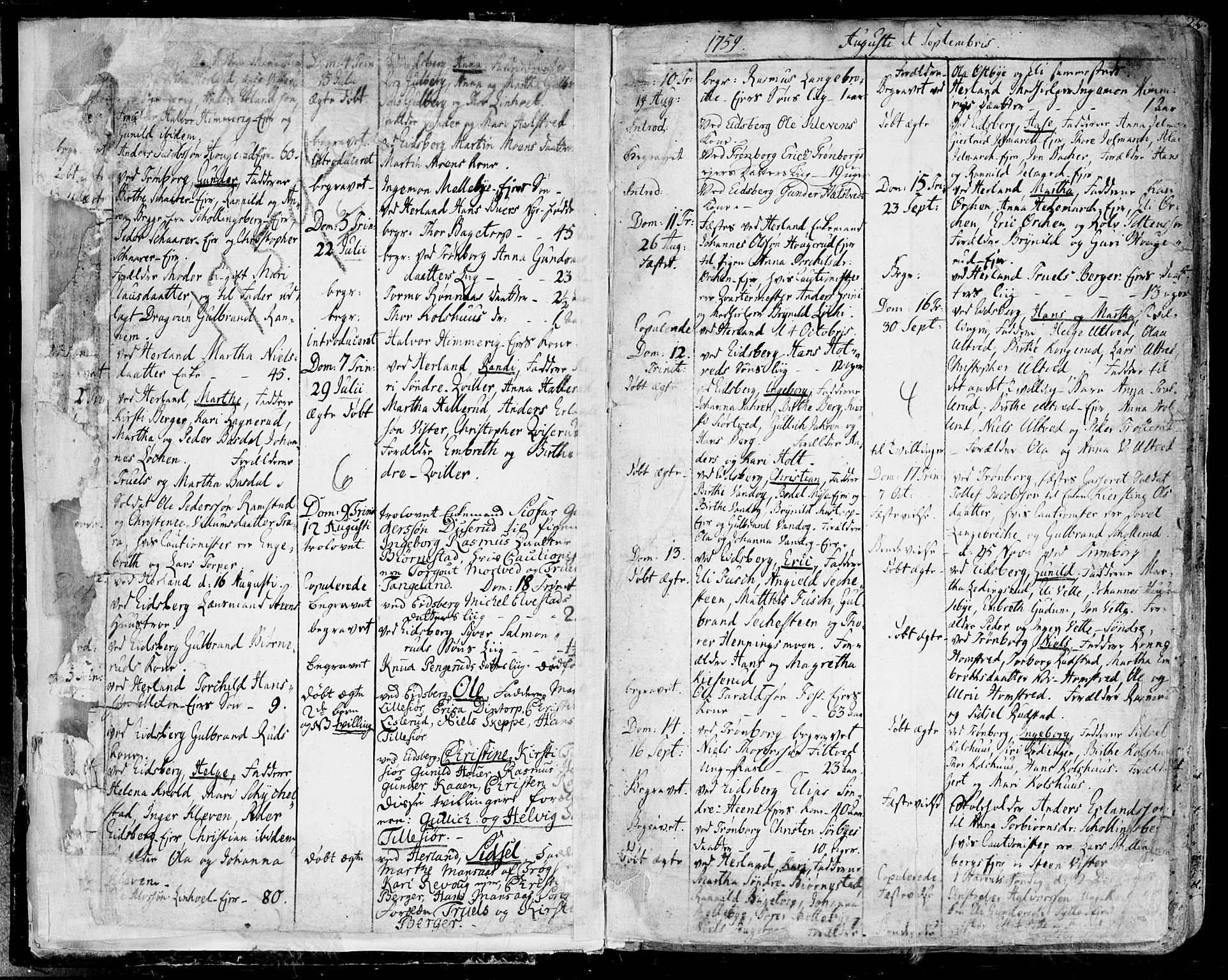 Eidsberg prestekontor Kirkebøker, SAO/A-10905/F/Fa/L0004: Parish register (official) no. I 4, 1759-1788, p. 4