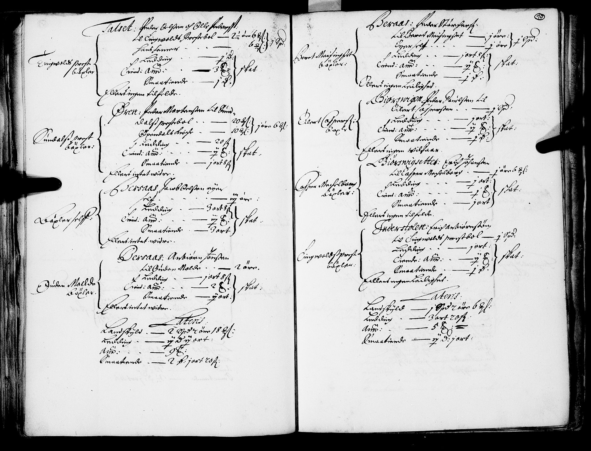 Rentekammeret inntil 1814, Realistisk ordnet avdeling, AV/RA-EA-4070/N/Nb/Nba/L0047: Nordmøre len, 1667, p. 69b-70a