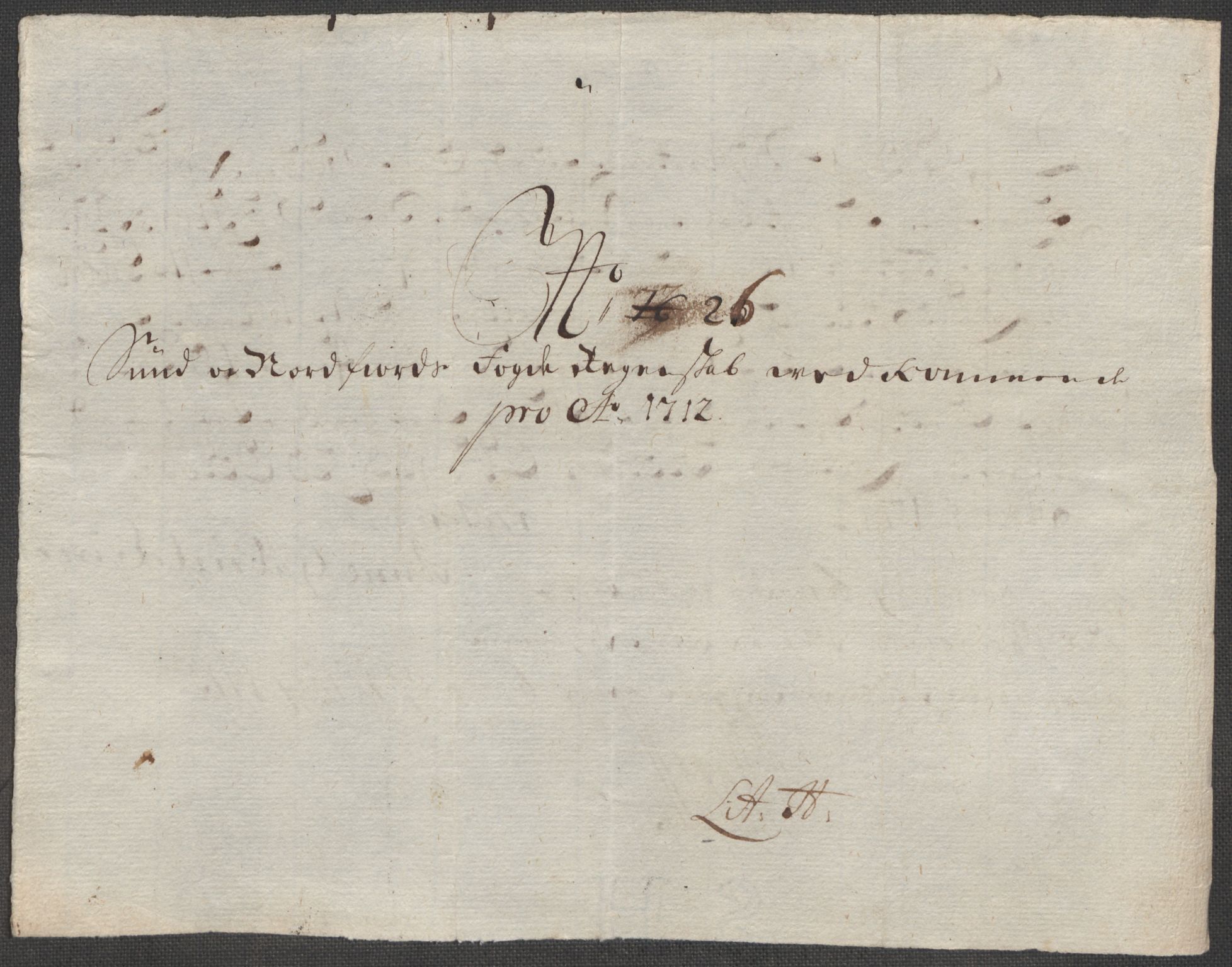 Rentekammeret inntil 1814, Reviderte regnskaper, Fogderegnskap, RA/EA-4092/R53/L3435: Fogderegnskap Sunn- og Nordfjord, 1712, p. 261