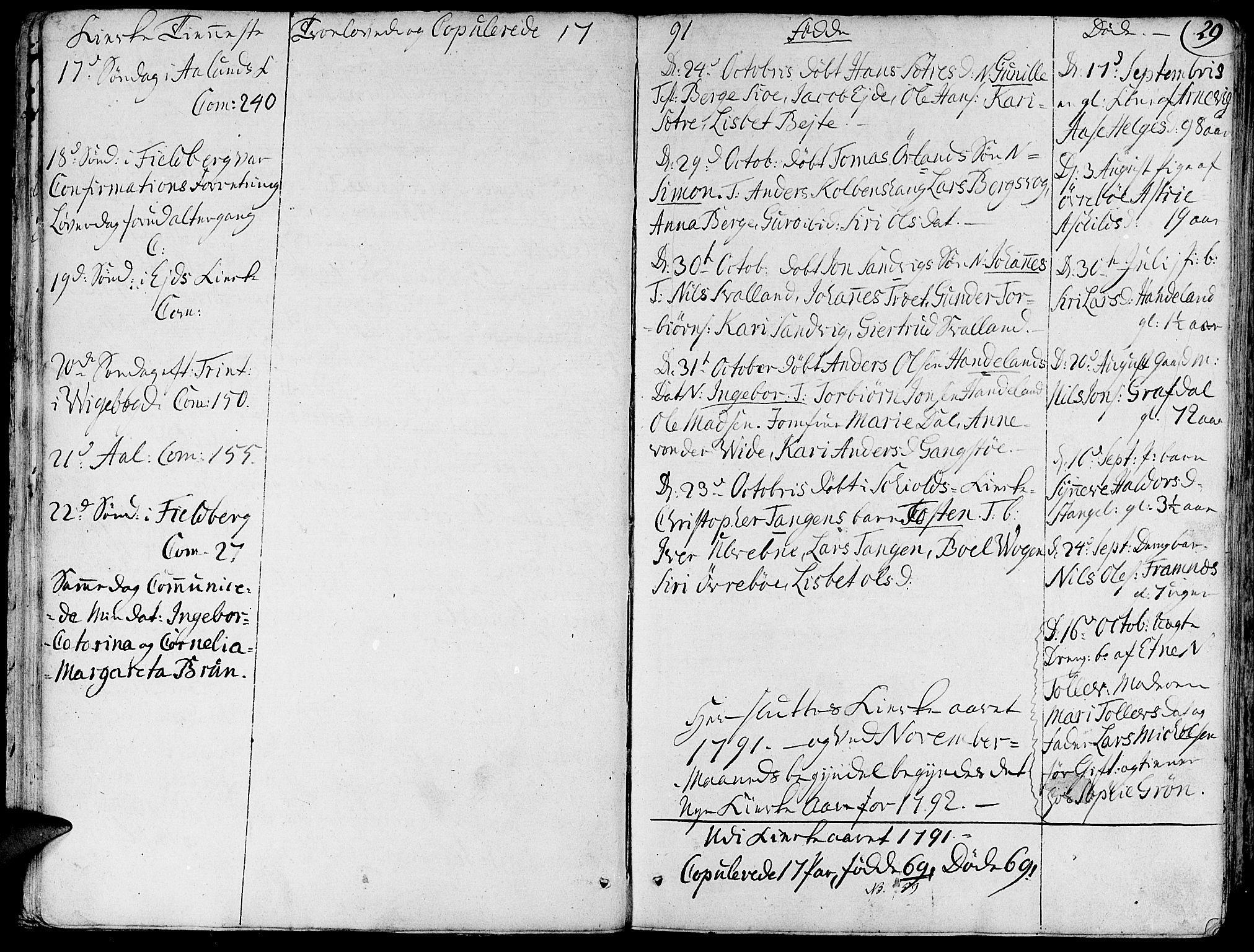 Fjelberg sokneprestembete, AV/SAB-A-75201/H/Haa: Parish register (official) no. A 3, 1788-1815, p. 29