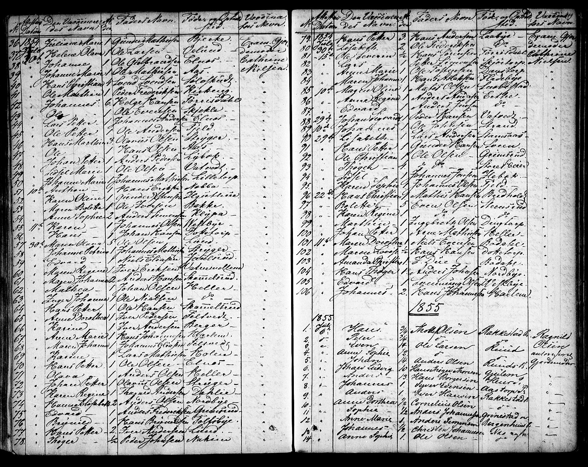 Rakkestad prestekontor Kirkebøker, AV/SAO-A-2008/F/Fa/L0009: Parish register (official) no. I 9, 1850-1856, p. 409