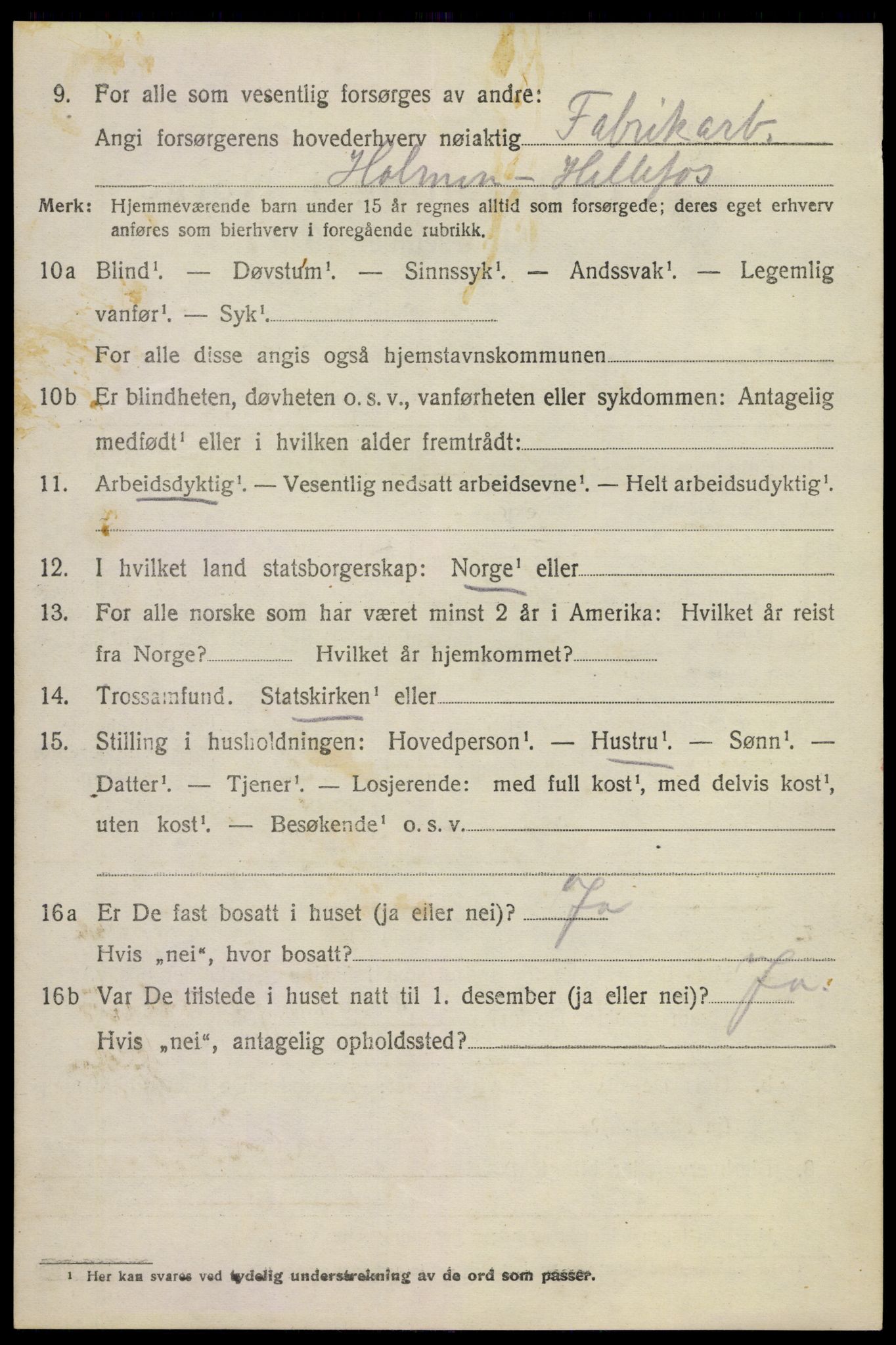 SAKO, 1920 census for Øvre Eiker, 1920, p. 8197