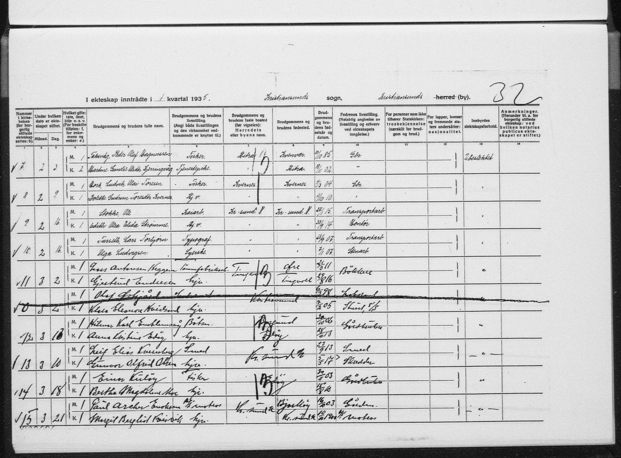 Ministerialprotokoller, klokkerbøker og fødselsregistre - Møre og Romsdal, AV/SAT-A-1454/572/L0862: Parish register (official) no. 572D06, 1917-1935