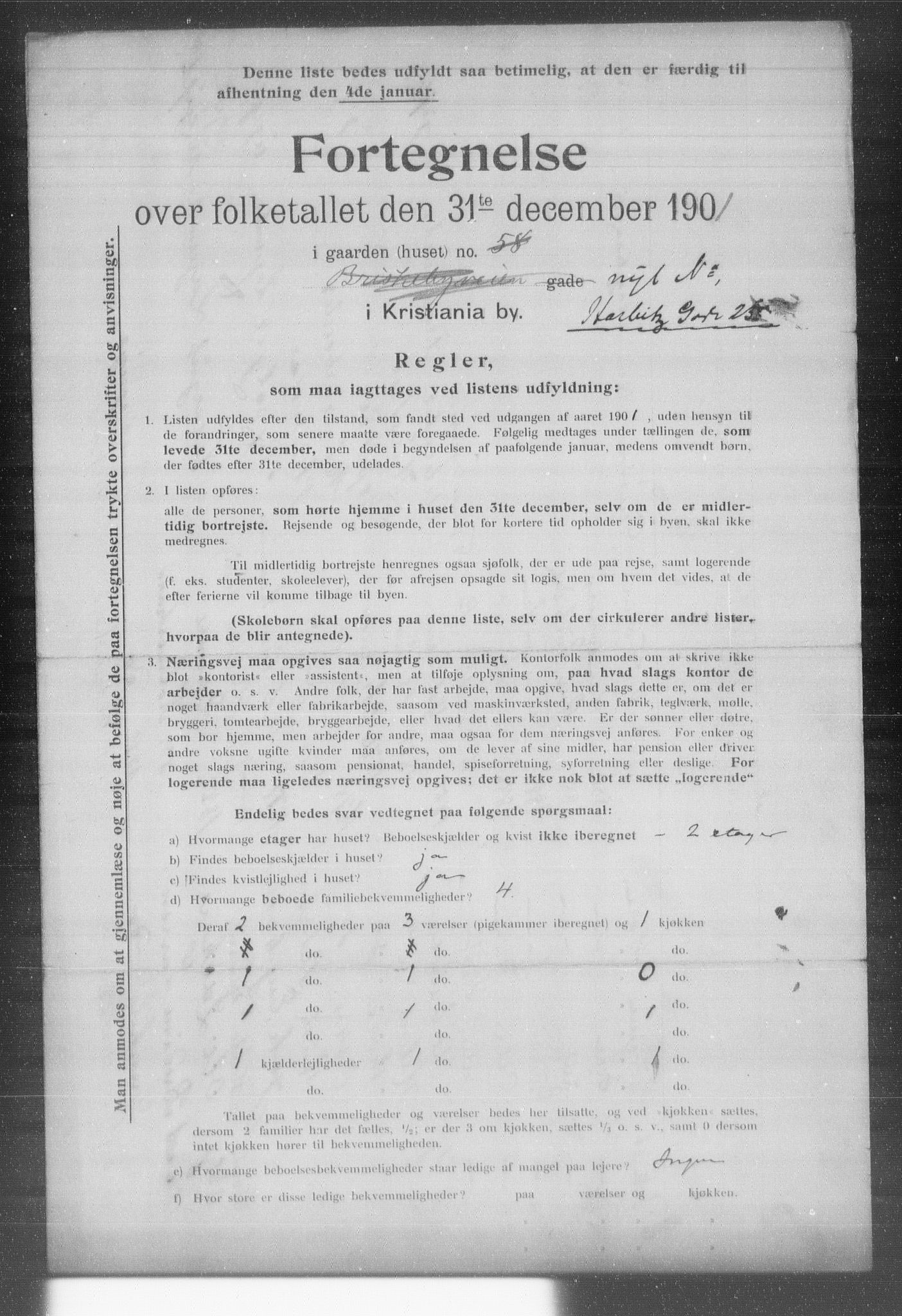 OBA, Municipal Census 1902 for Kristiania, 1902, p. 24268