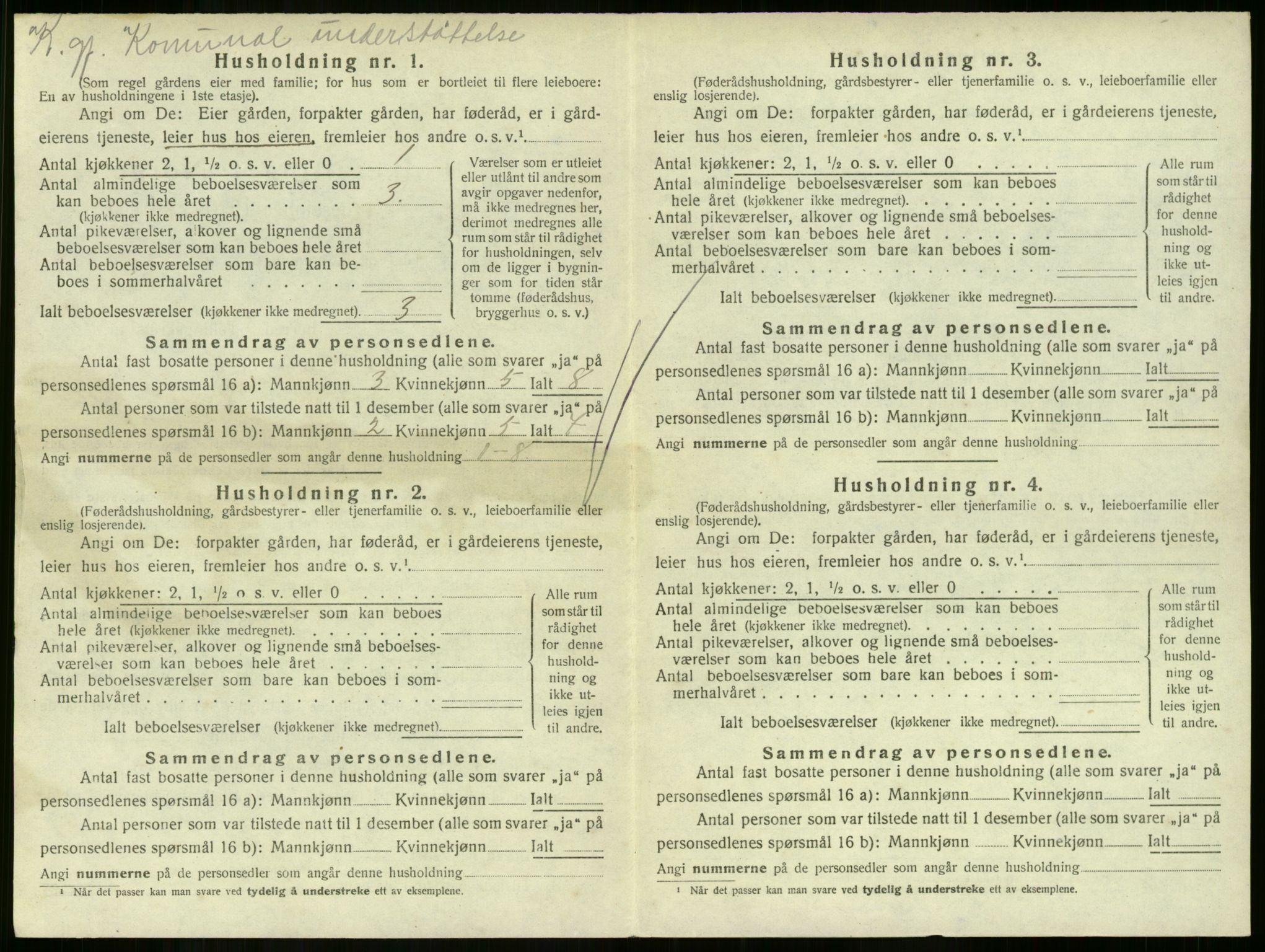 SAKO, 1920 census for Skoger, 1920, p. 885