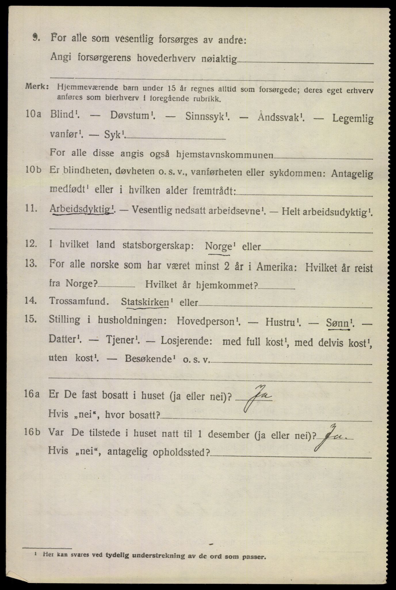 SAKO, 1920 census for Ramnes, 1920, p. 7111