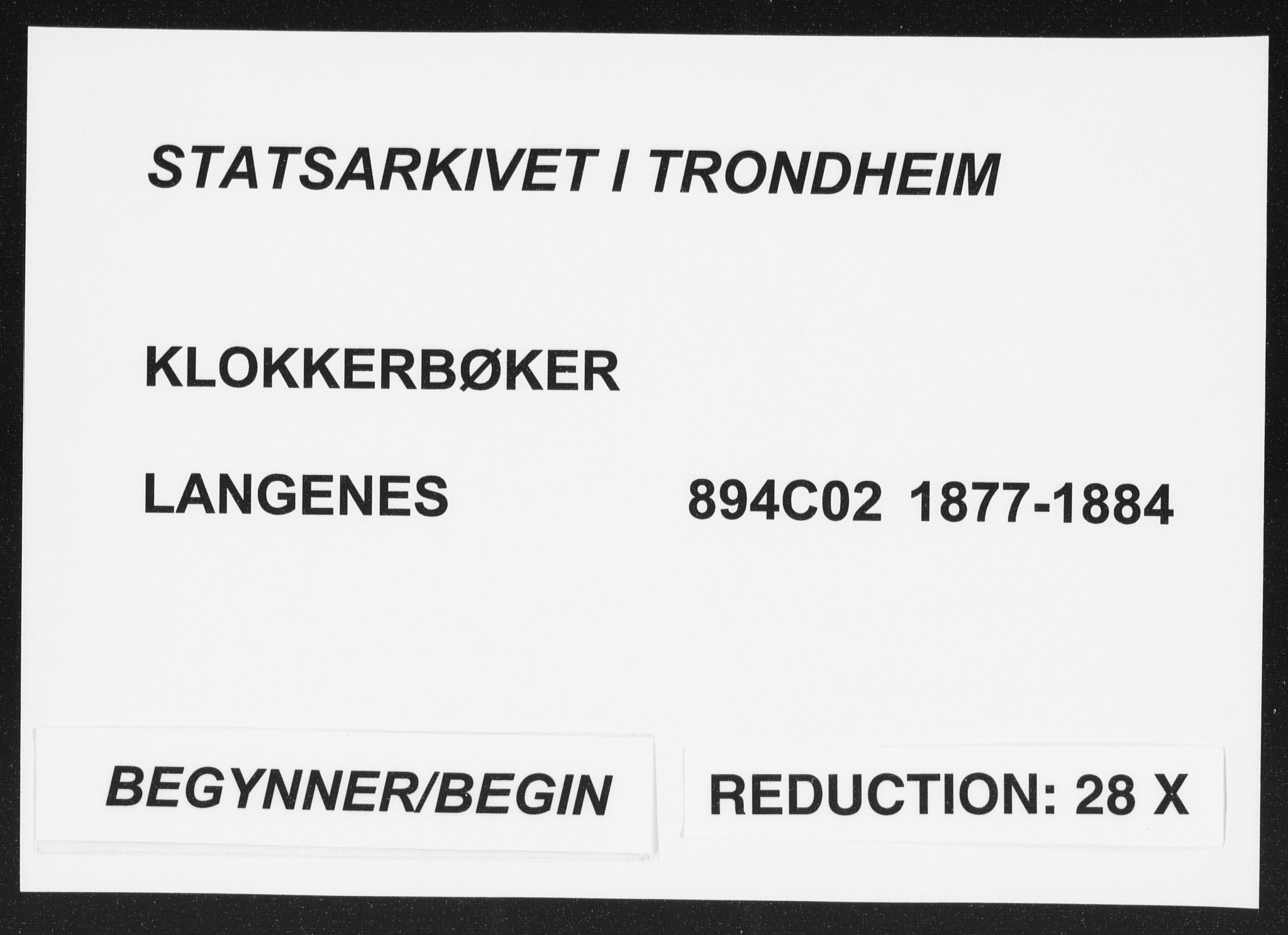 Ministerialprotokoller, klokkerbøker og fødselsregistre - Nordland, SAT/A-1459/894/L1359: Parish register (copy) no. 894C02, 1877-1884