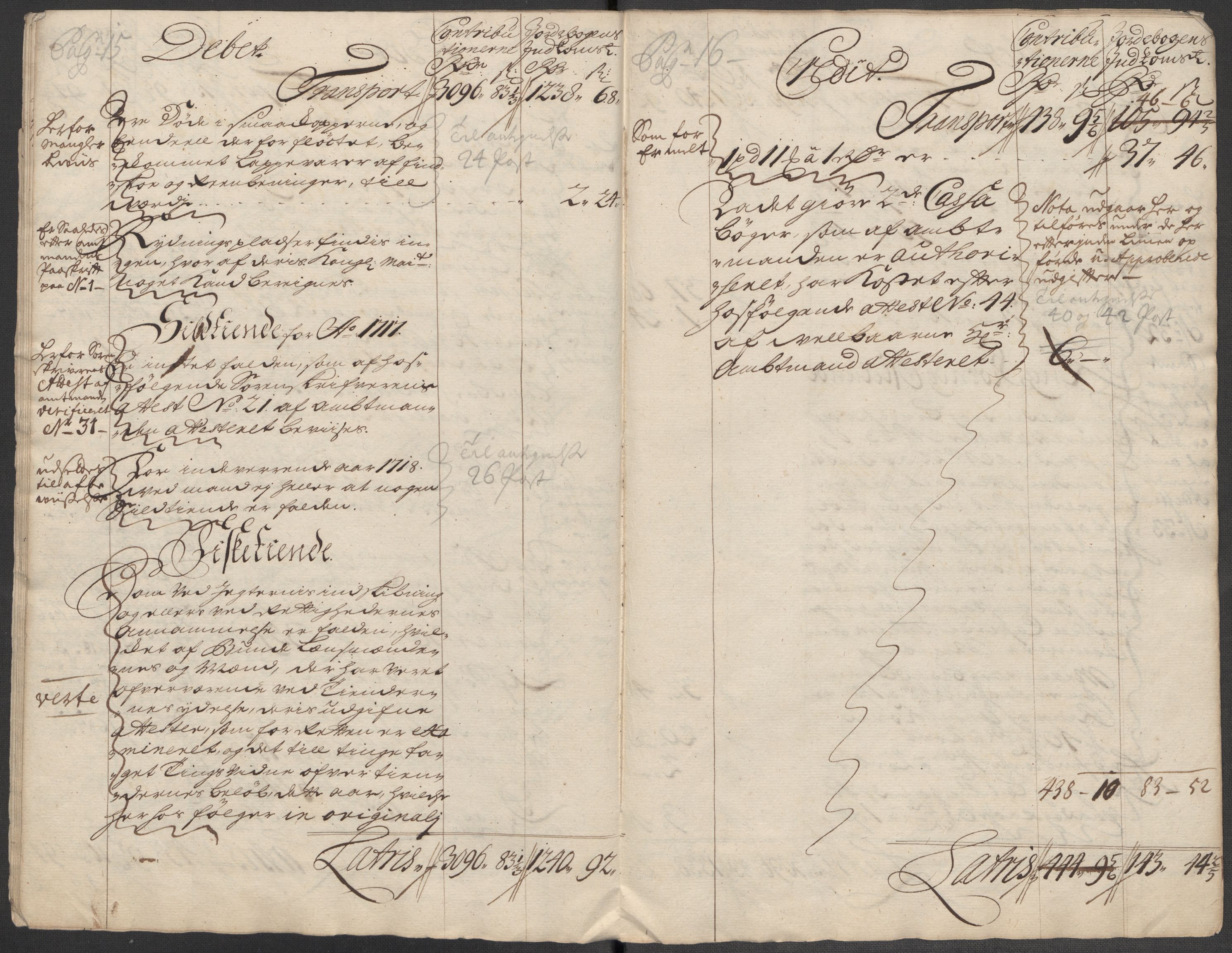 Rentekammeret inntil 1814, Reviderte regnskaper, Fogderegnskap, AV/RA-EA-4092/R66/L4588: Fogderegnskap Salten, 1718, p. 14