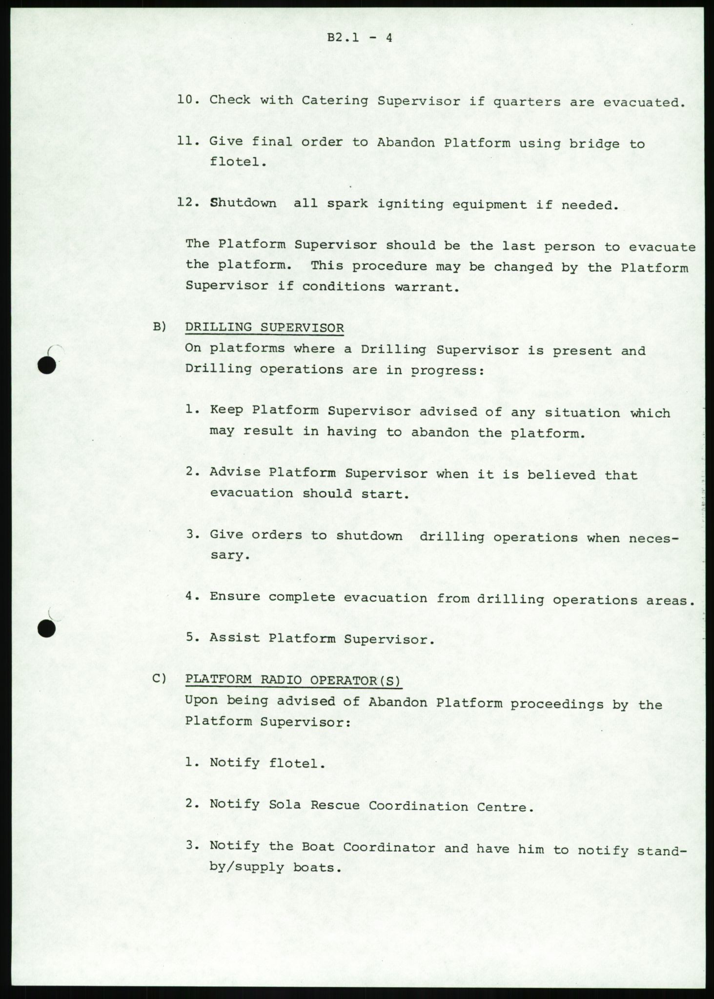 Justisdepartementet, Granskningskommisjonen ved Alexander Kielland-ulykken 27.3.1980, AV/RA-S-1165/D/L0016: O Beredskapsplaner (Doku.liste + O1-O3 av 3), 1980-1981, p. 304
