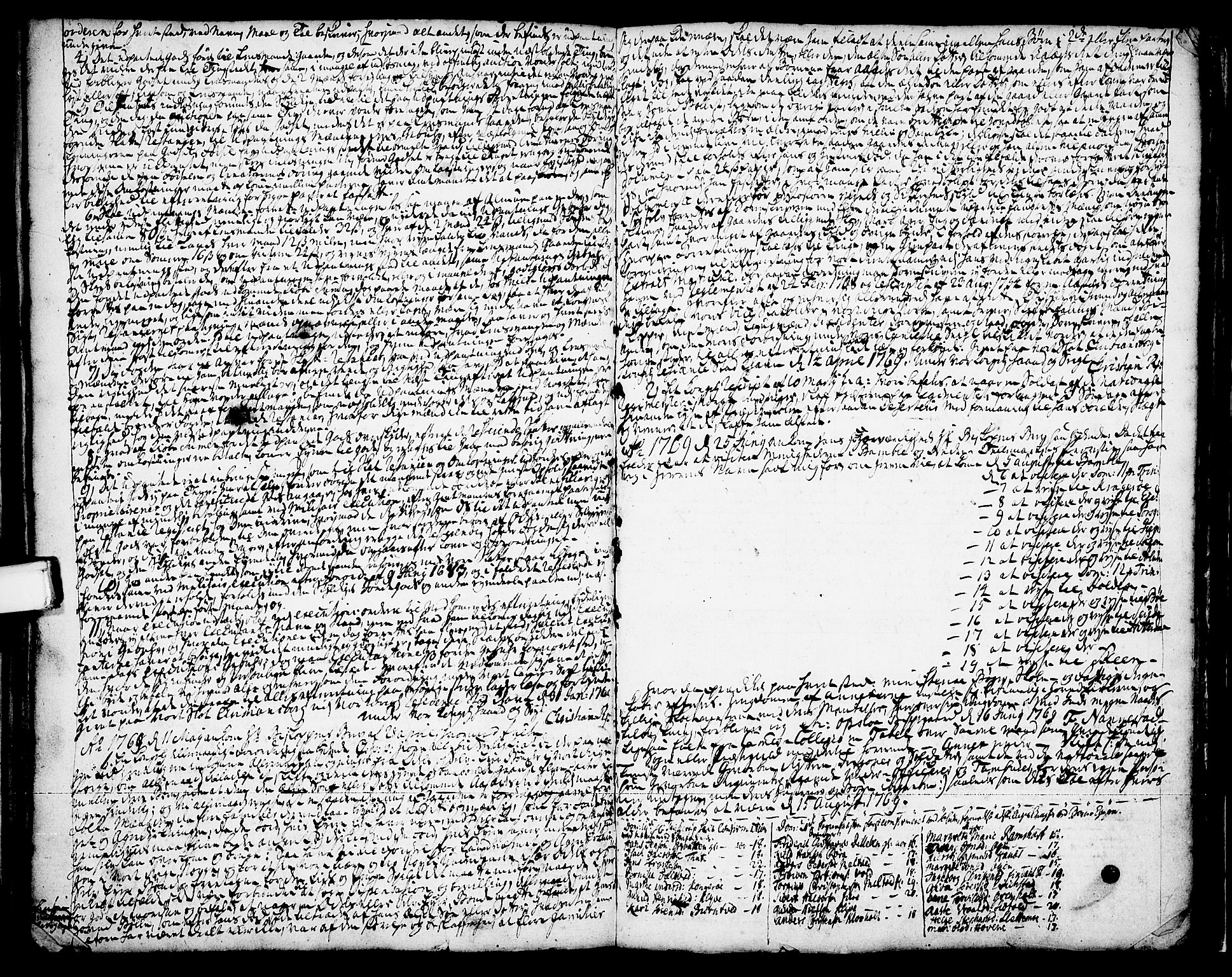 Solum sokneprestkontor, AV/SAKO-A-305/A/Aa/L0002: Other parish register no. 2, 1743-1791