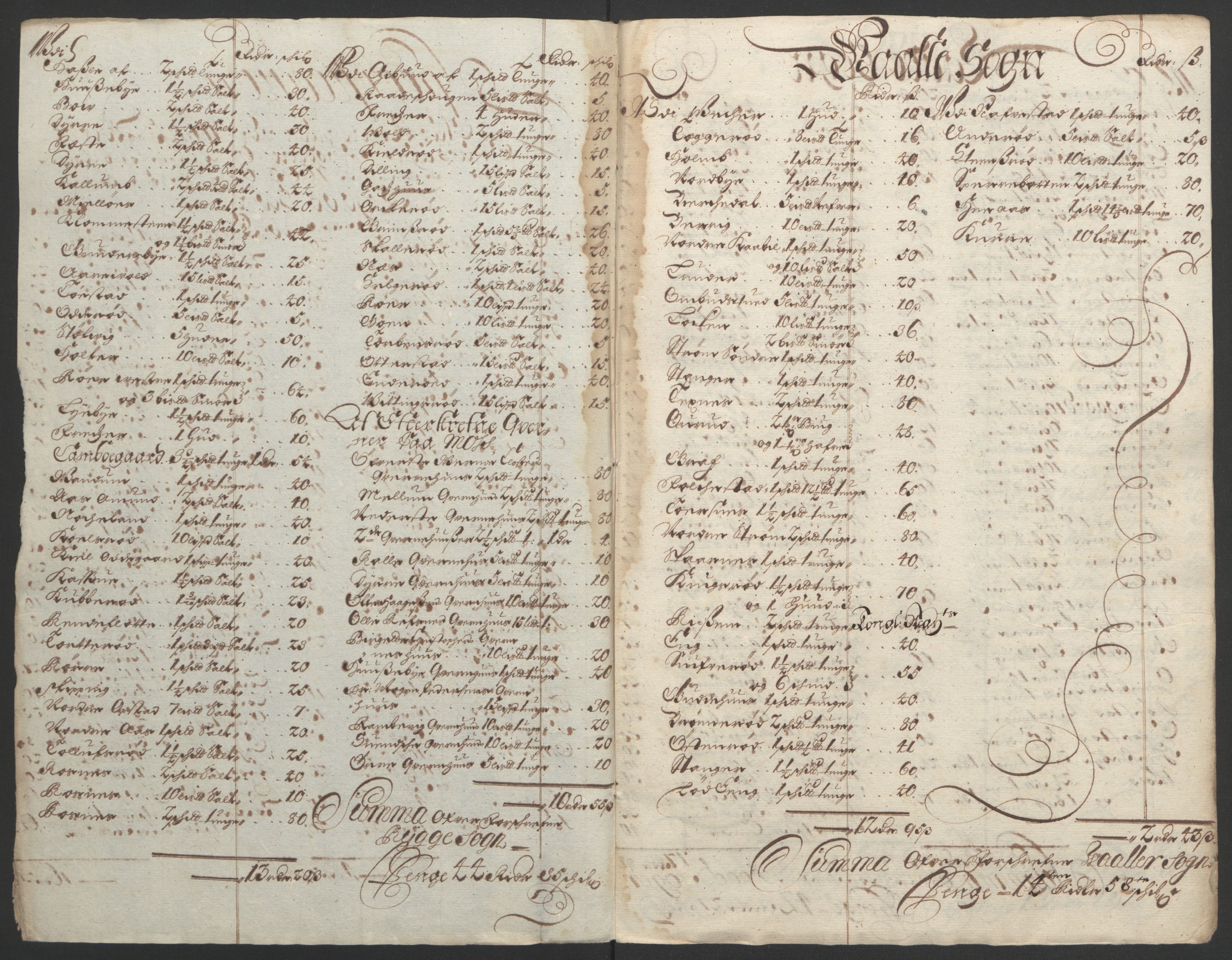 Rentekammeret inntil 1814, Reviderte regnskaper, Fogderegnskap, RA/EA-4092/R02/L0108: Fogderegnskap Moss og Verne kloster, 1692-1693, p. 326