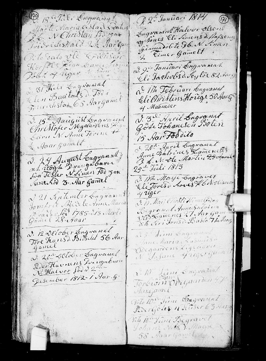 Hvaler prestekontor Kirkebøker, AV/SAO-A-2001/F/Fa/L0002: Parish register (official) no. I 2, 1749-1816, p. 170-171