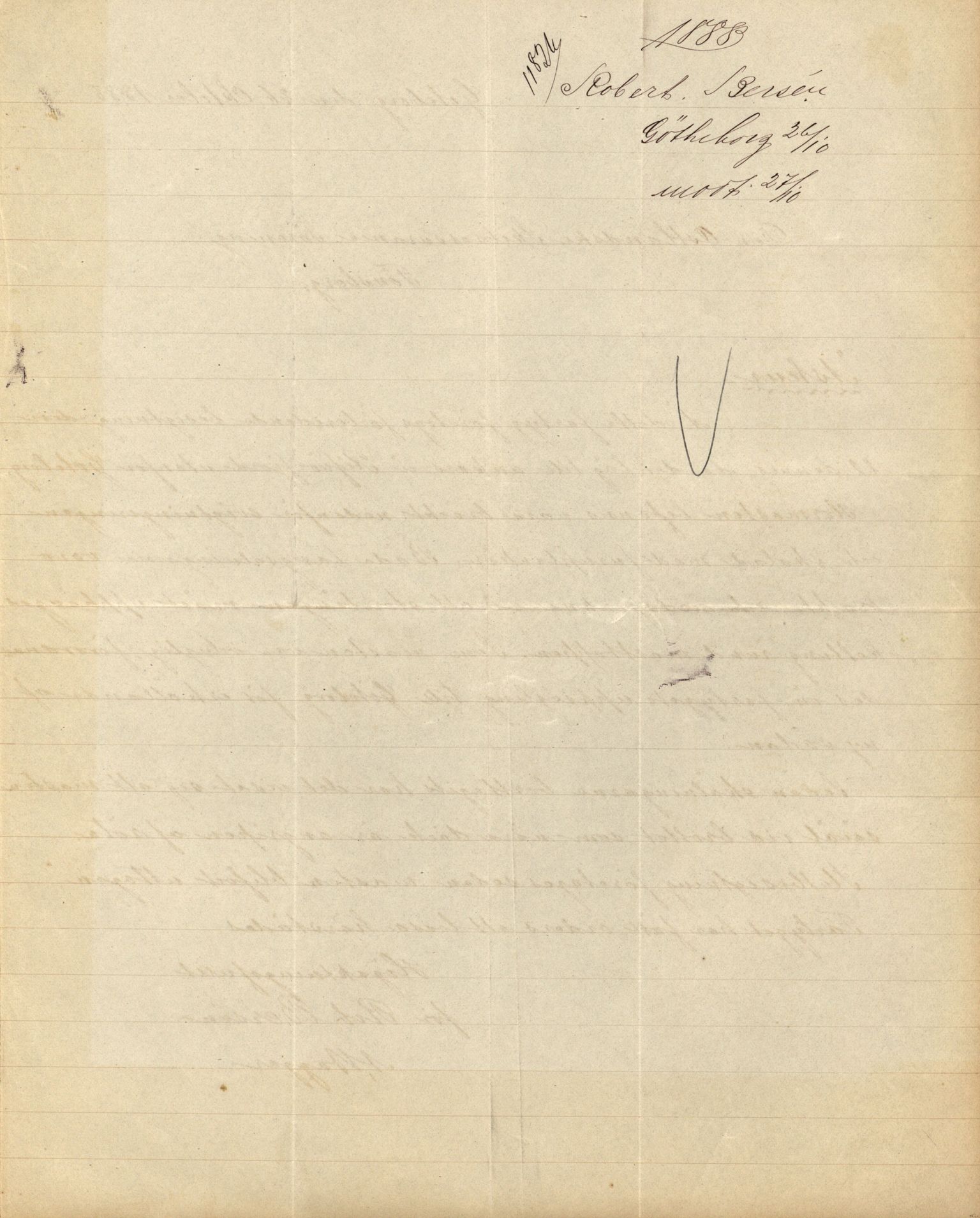 Pa 63 - Østlandske skibsassuranceforening, VEMU/A-1079/G/Ga/L0021/0009: Havaridokumenter / Anne, Elizabeth, Asker, Avenir, Bernadotte, 1888, p. 14