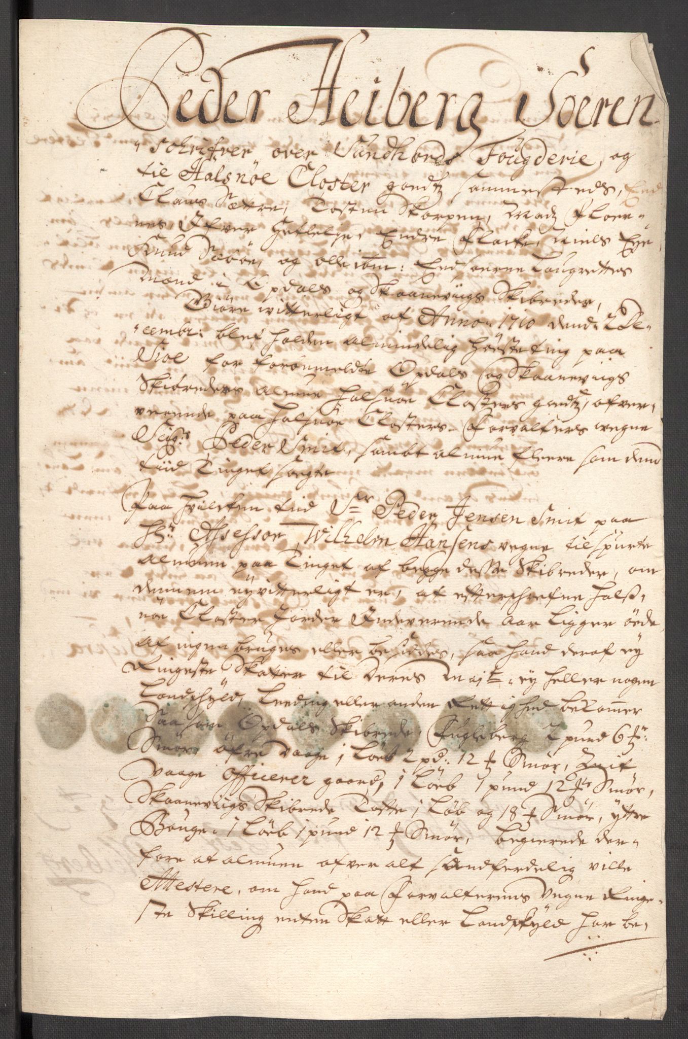 Rentekammeret inntil 1814, Reviderte regnskaper, Fogderegnskap, RA/EA-4092/R48/L2986: Fogderegnskap Sunnhordland og Hardanger, 1709-1710, p. 561