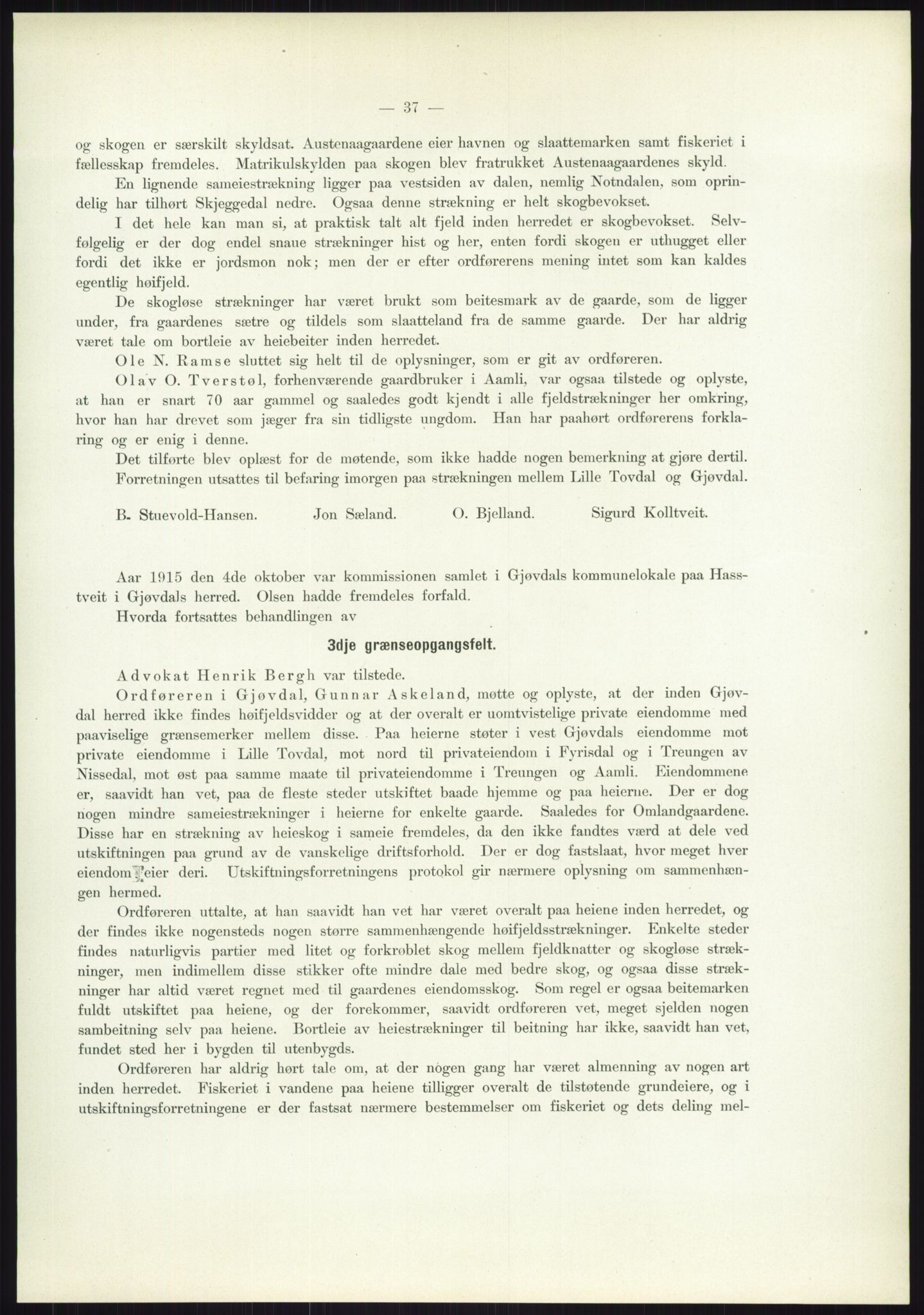 Høyfjellskommisjonen, AV/RA-S-1546/X/Xa/L0001: Nr. 1-33, 1909-1953, p. 1283