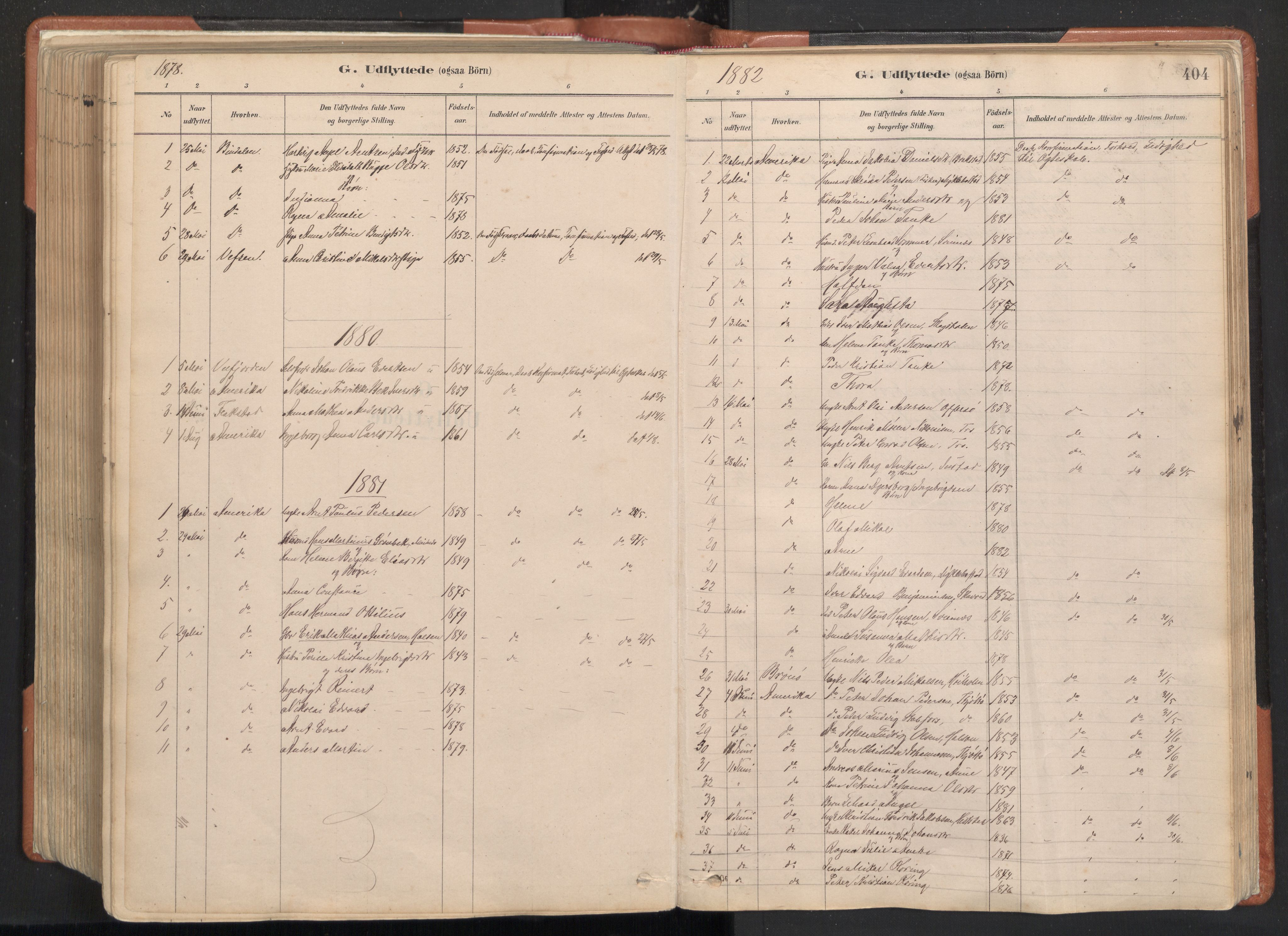 Ministerialprotokoller, klokkerbøker og fødselsregistre - Nordland, SAT/A-1459/817/L0264: Parish register (official) no. 817A04, 1878-1907, p. 404